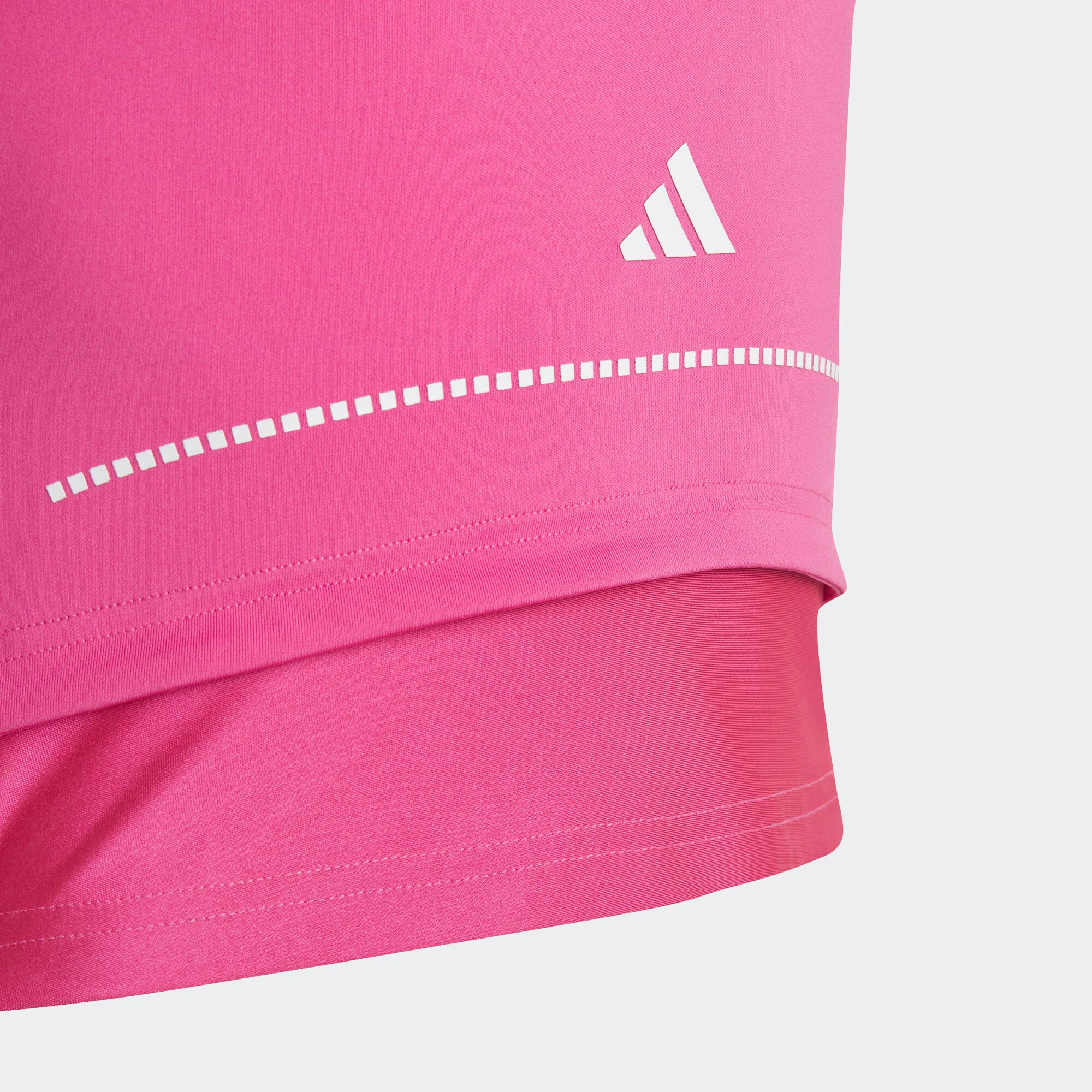 ADIDAS SPORTSWEAR Funkčné tričko 'Aeroready' sivá / fuksia / biela - Pepit.sk