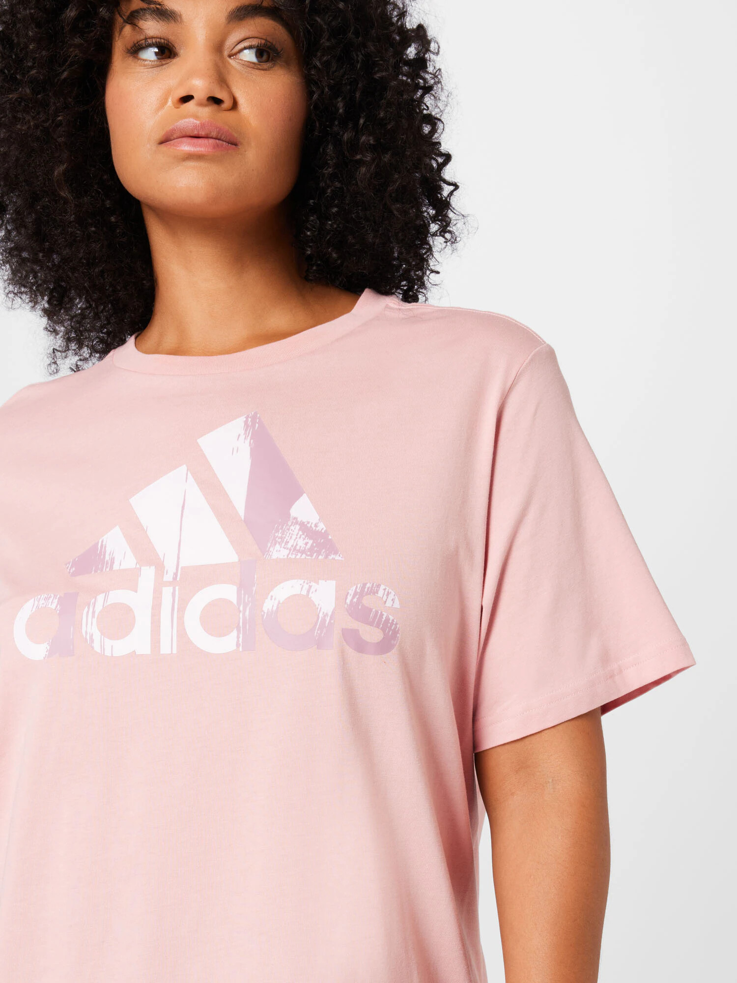 ADIDAS SPORTSWEAR Funkčné tričko svetlofialová / ružová / biela - Pepit.sk