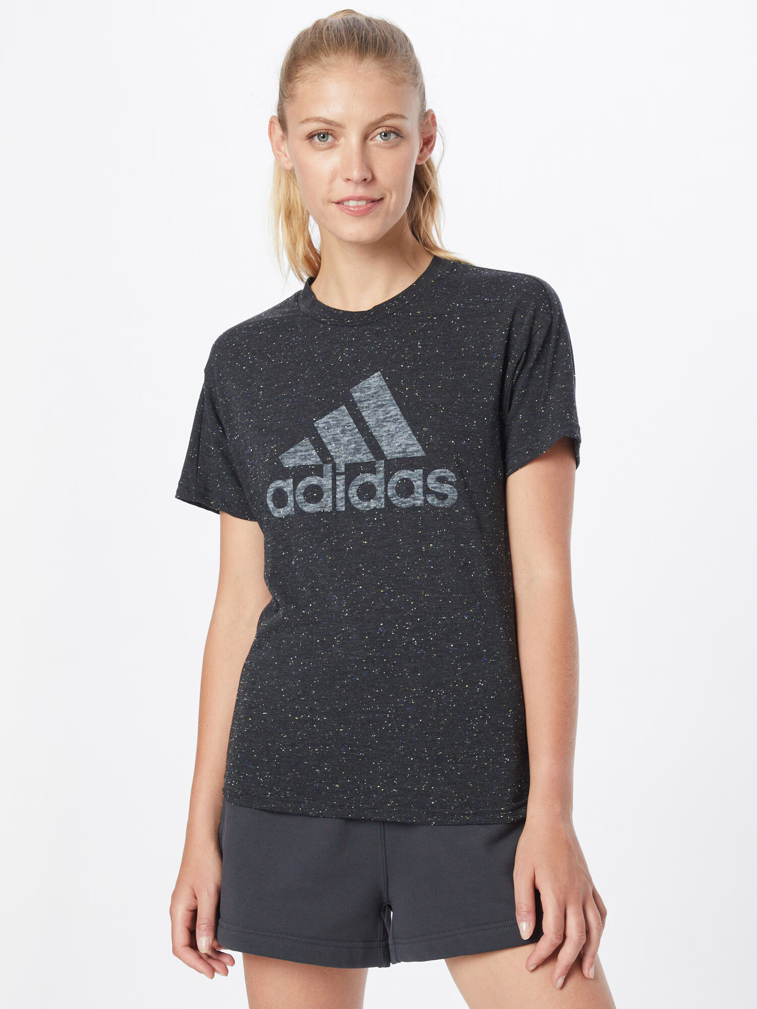 ADIDAS SPORTSWEAR Funkčné tričko 'Winners 3.0' modrá / žltá / sivá / čierna melírovaná - Pepit.sk