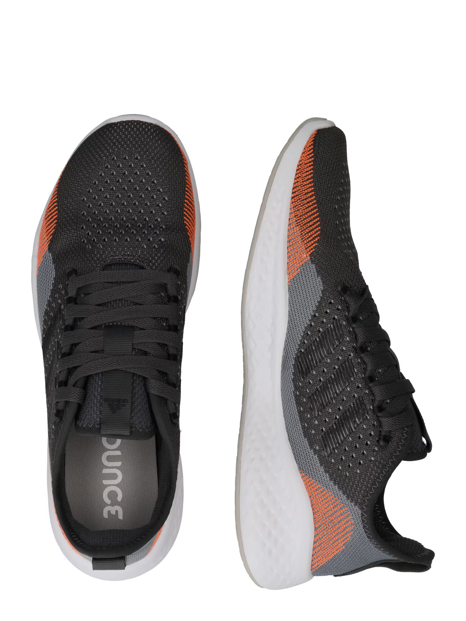 ADIDAS SPORTSWEAR Športová obuv 'Fluidflow' sivá / tmavosivá / oranžová - Pepit.sk