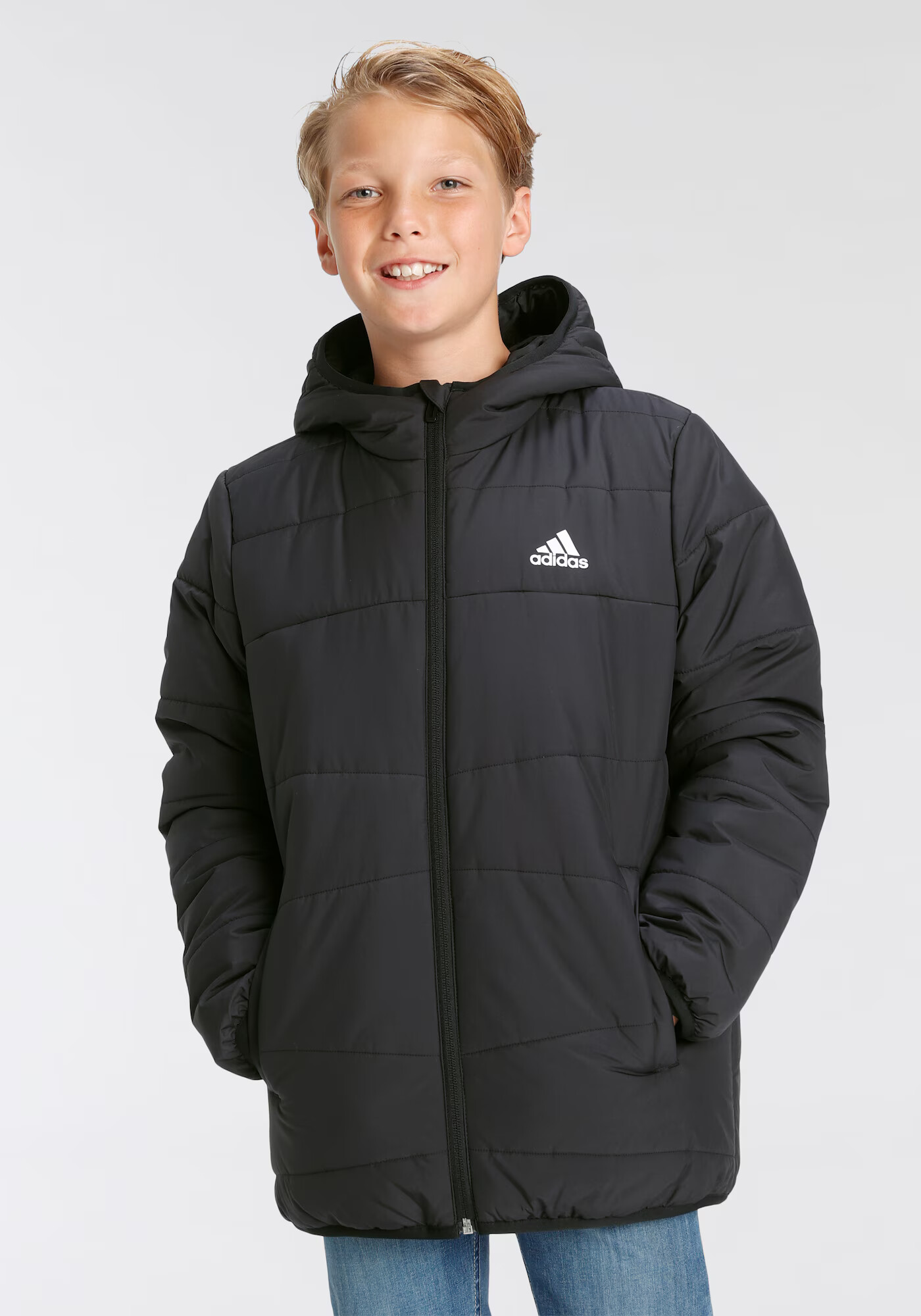 ADIDAS SPORTSWEAR Outdoorová bunda čierna / biela - Pepit.sk