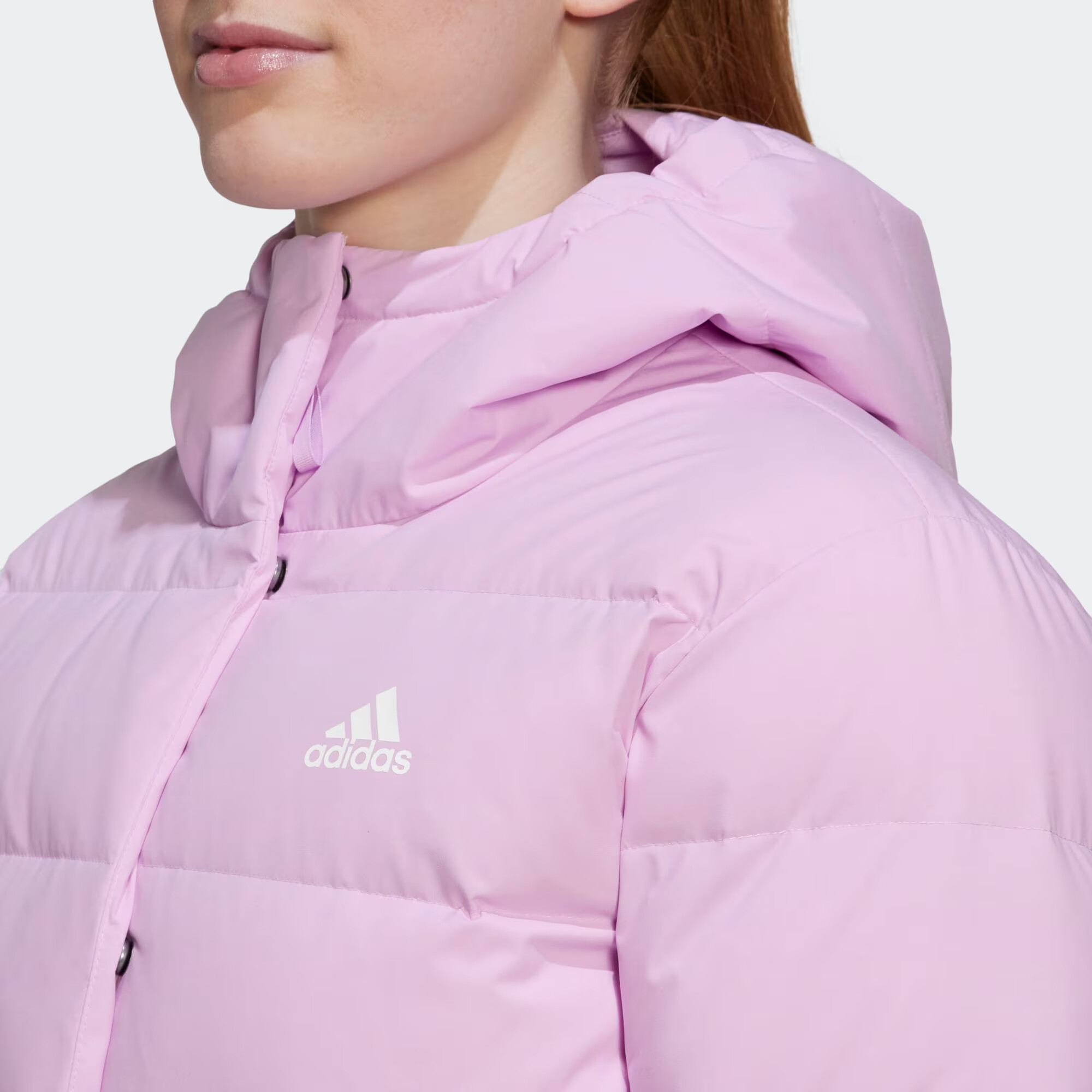 ADIDAS SPORTSWEAR Outdoorová bunda fialová / biela - Pepit.sk