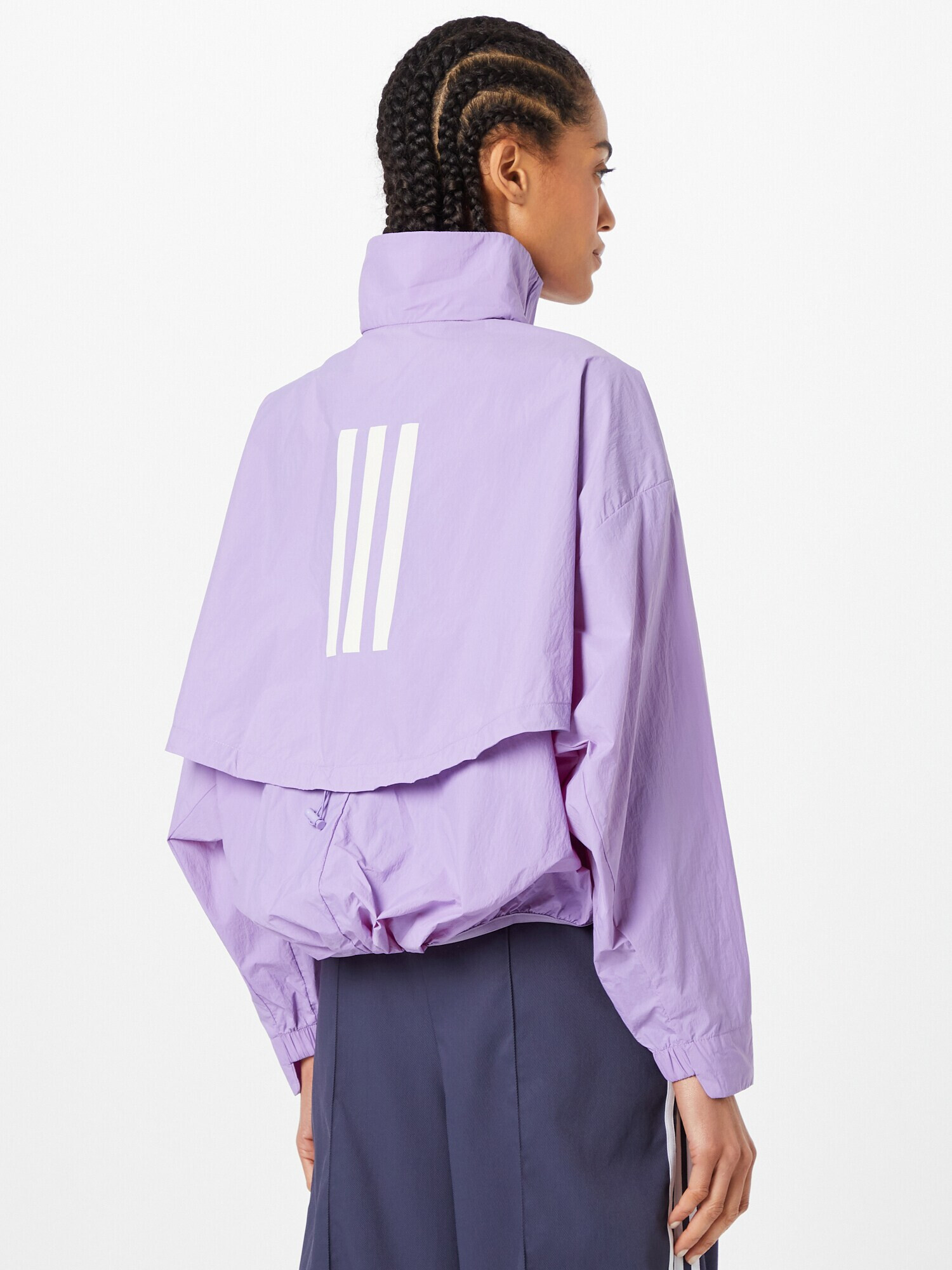 ADIDAS SPORTSWEAR Outdoorová bunda 'Myshelter' fialová / biela - Pepit.sk