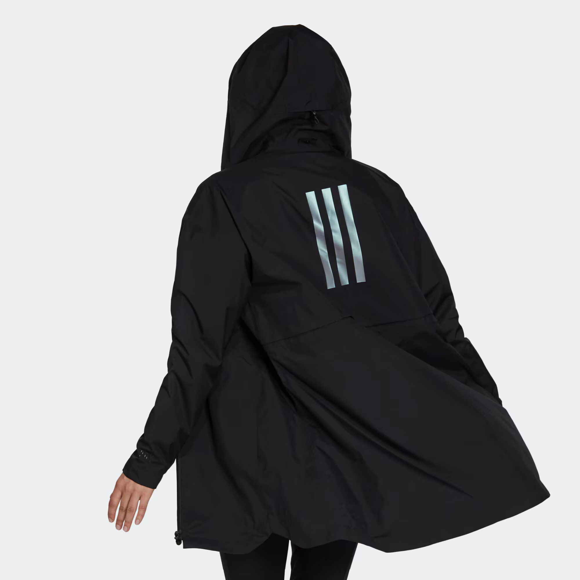 ADIDAS SPORTSWEAR Outdoorová bunda 'Traveer' čierna / biela - Pepit.sk