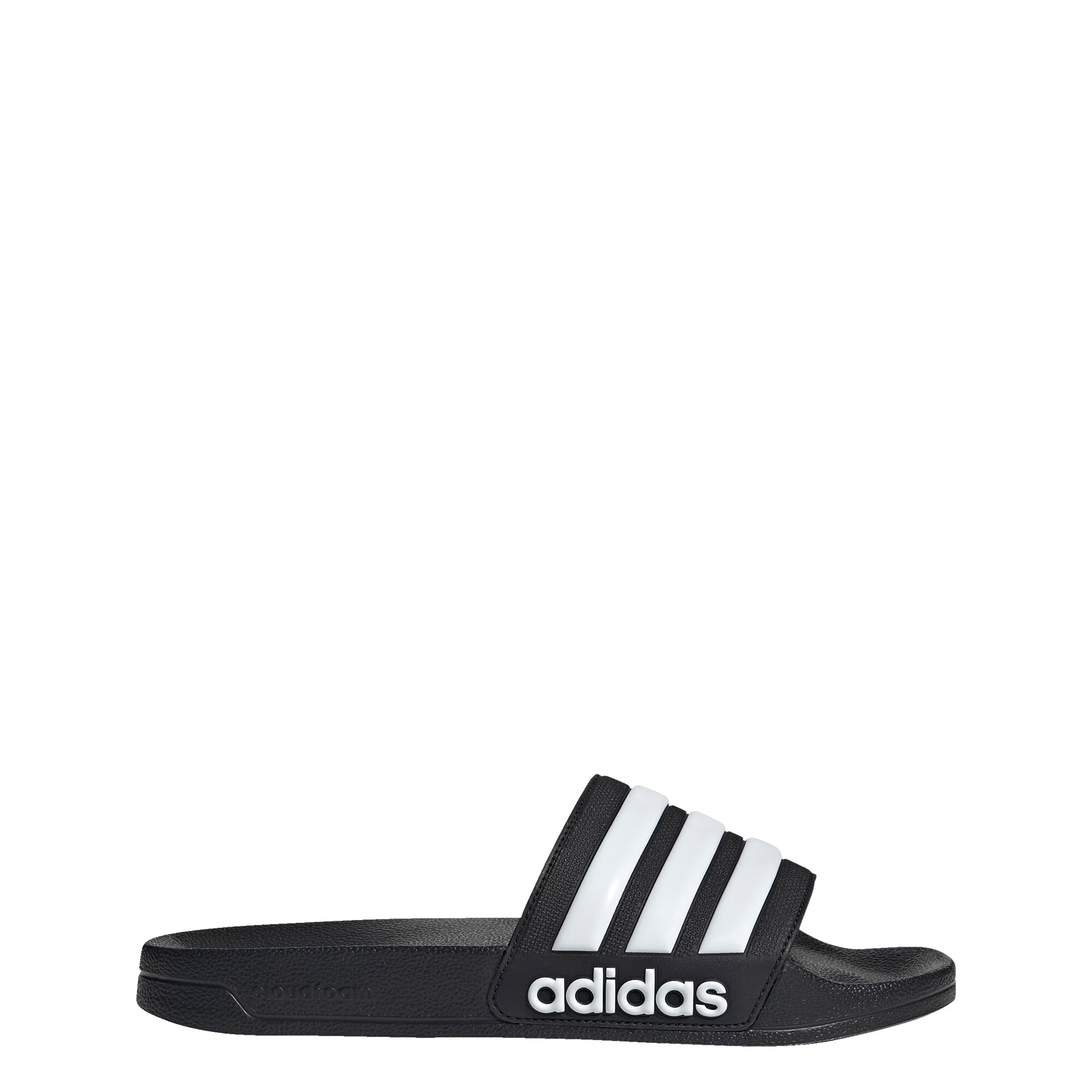 ADIDAS SPORTSWEAR Plážové / kúpacie topánky 'Adilette' čierna / biela - Pepit.sk