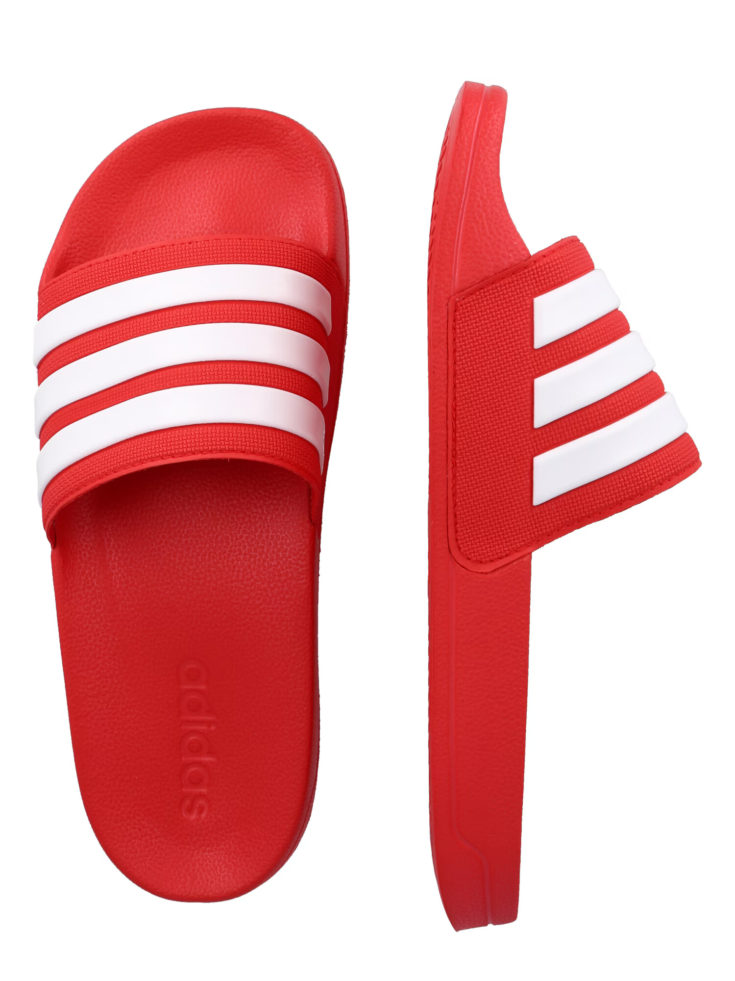 ADIDAS SPORTSWEAR Plážové / kúpacie topánky 'Adilette Shower' červená / biela - Pepit.sk