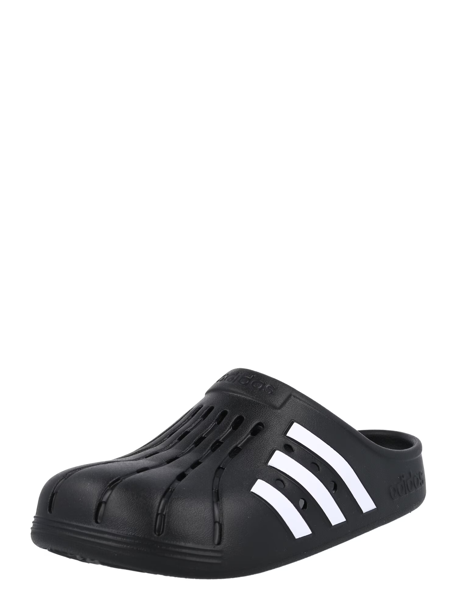 ADIDAS SPORTSWEAR Plážové / kúpacie topánky 'Adilette' čierna / biela - Pepit.sk