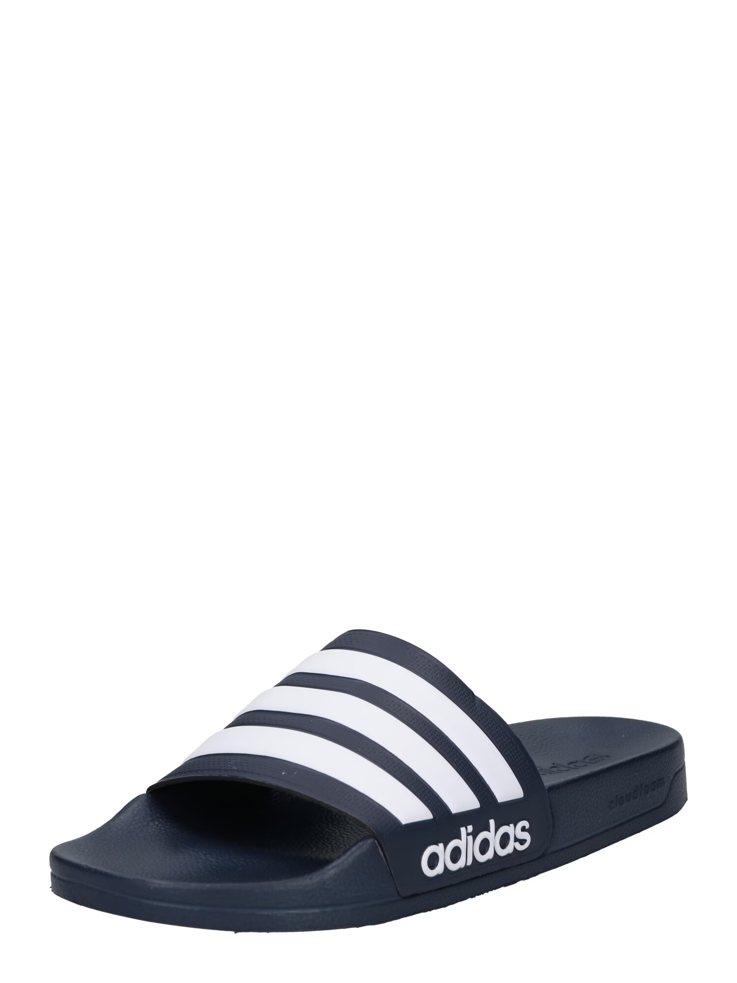 ADIDAS SPORTSWEAR Plážové / kúpacie topánky 'Adilette Shower' tmavomodrá / biela - Pepit.sk