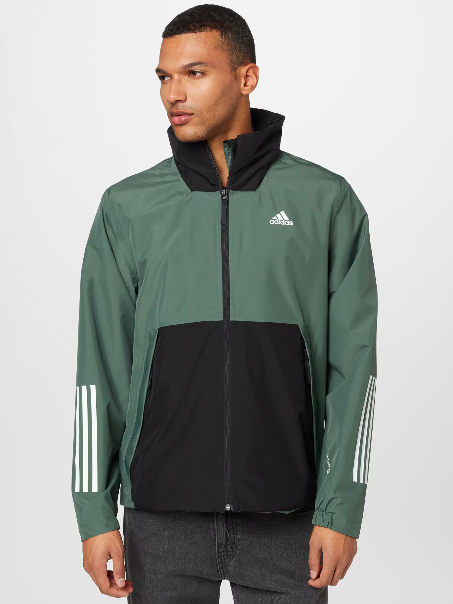 ADIDAS SPORTSWEAR Športová bunda smaragdová / čierna / biela - Pepit.sk