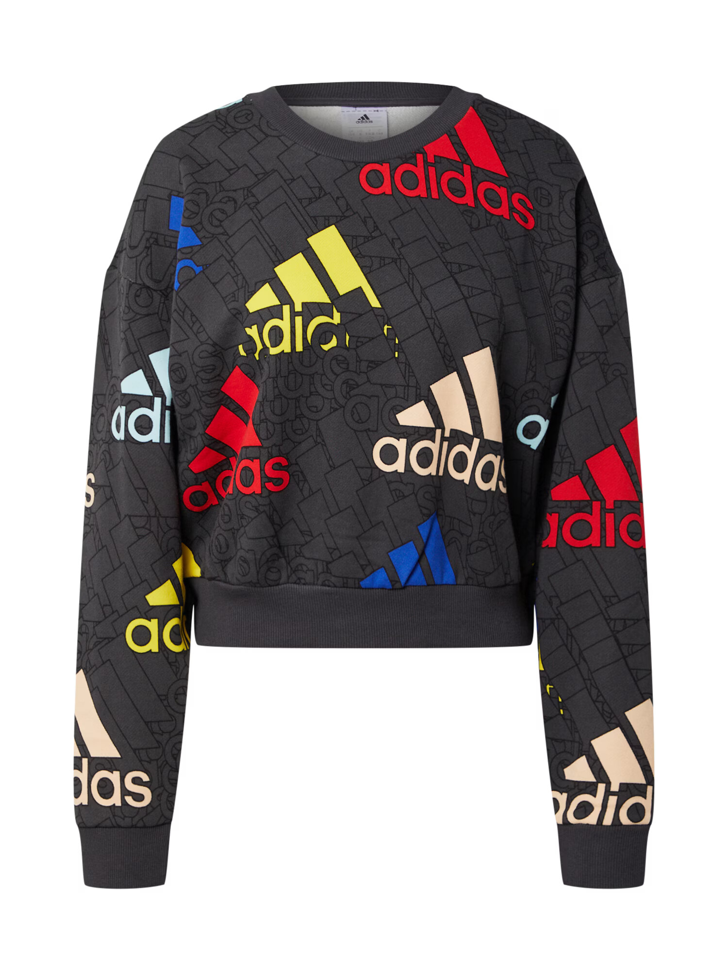 ADIDAS SPORTSWEAR Športová mikina modrá / tmavosivá / zmiešané farby / červená - Pepit.sk