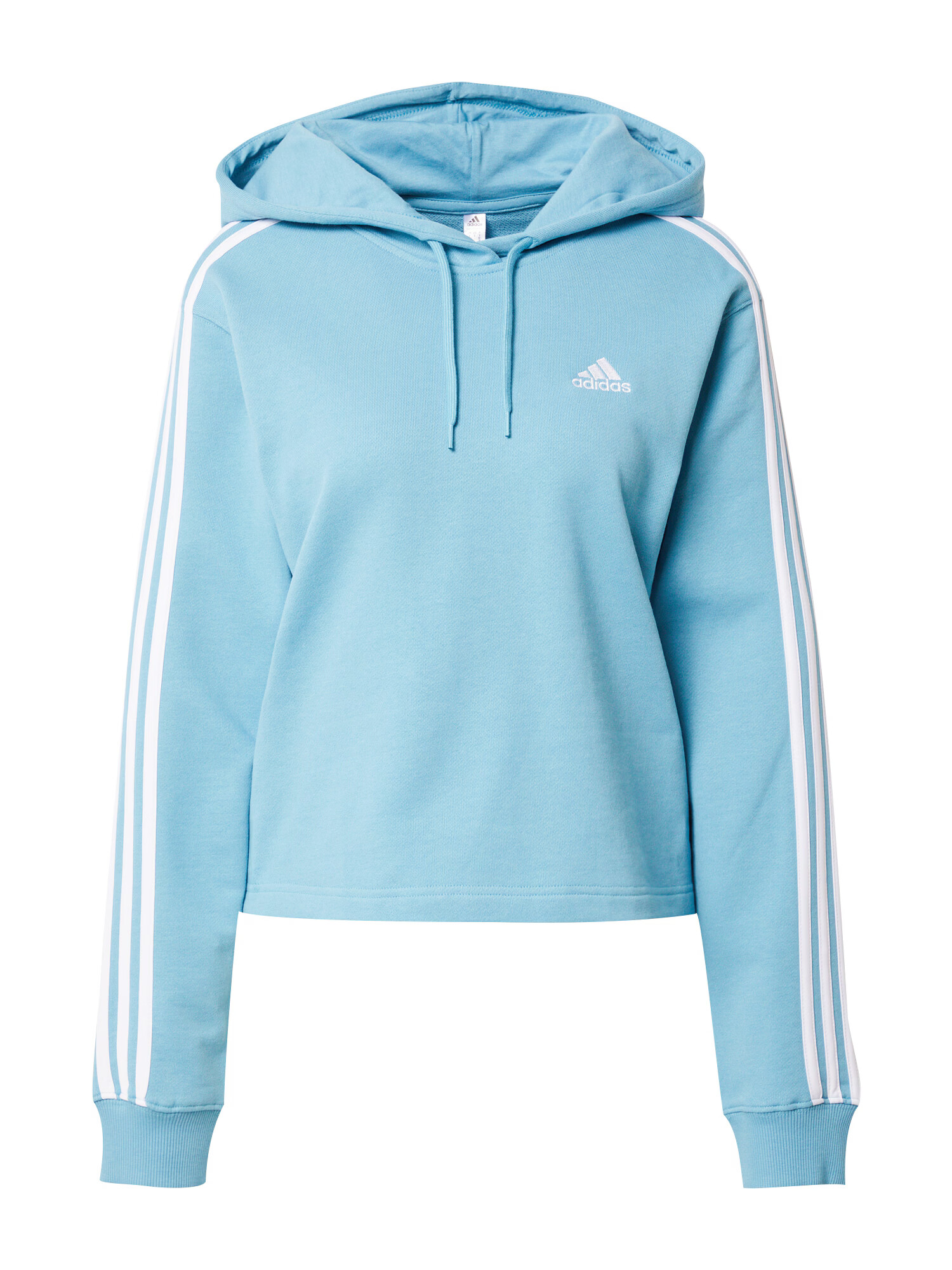 ADIDAS SPORTSWEAR Športová mikina nebesky modrá / biela - Pepit.sk