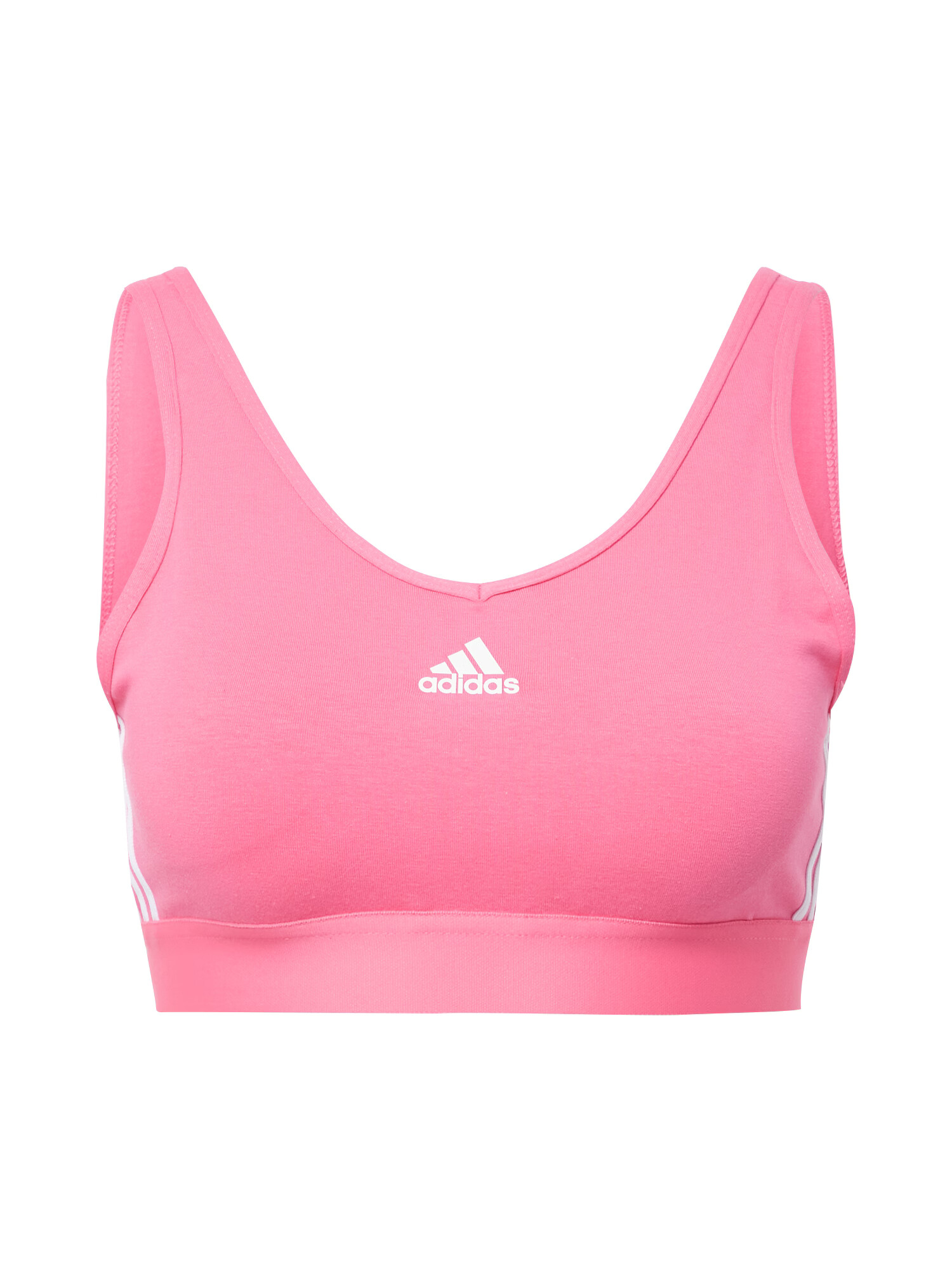 ADIDAS SPORTSWEAR Športová podprsenka svetloružová / biela - Pepit.sk