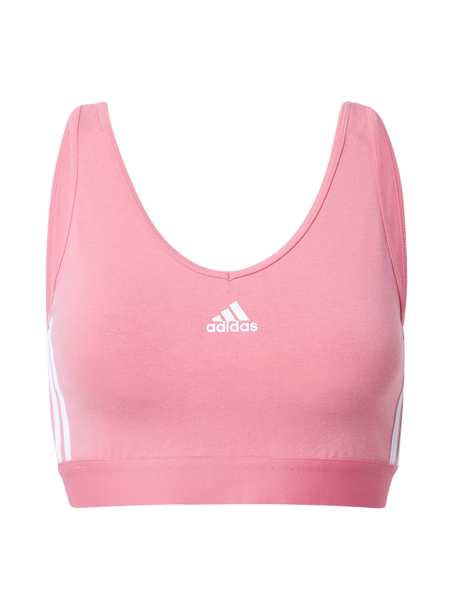 ADIDAS SPORTSWEAR Športová podprsenka svetloružová / biela - Pepit.sk