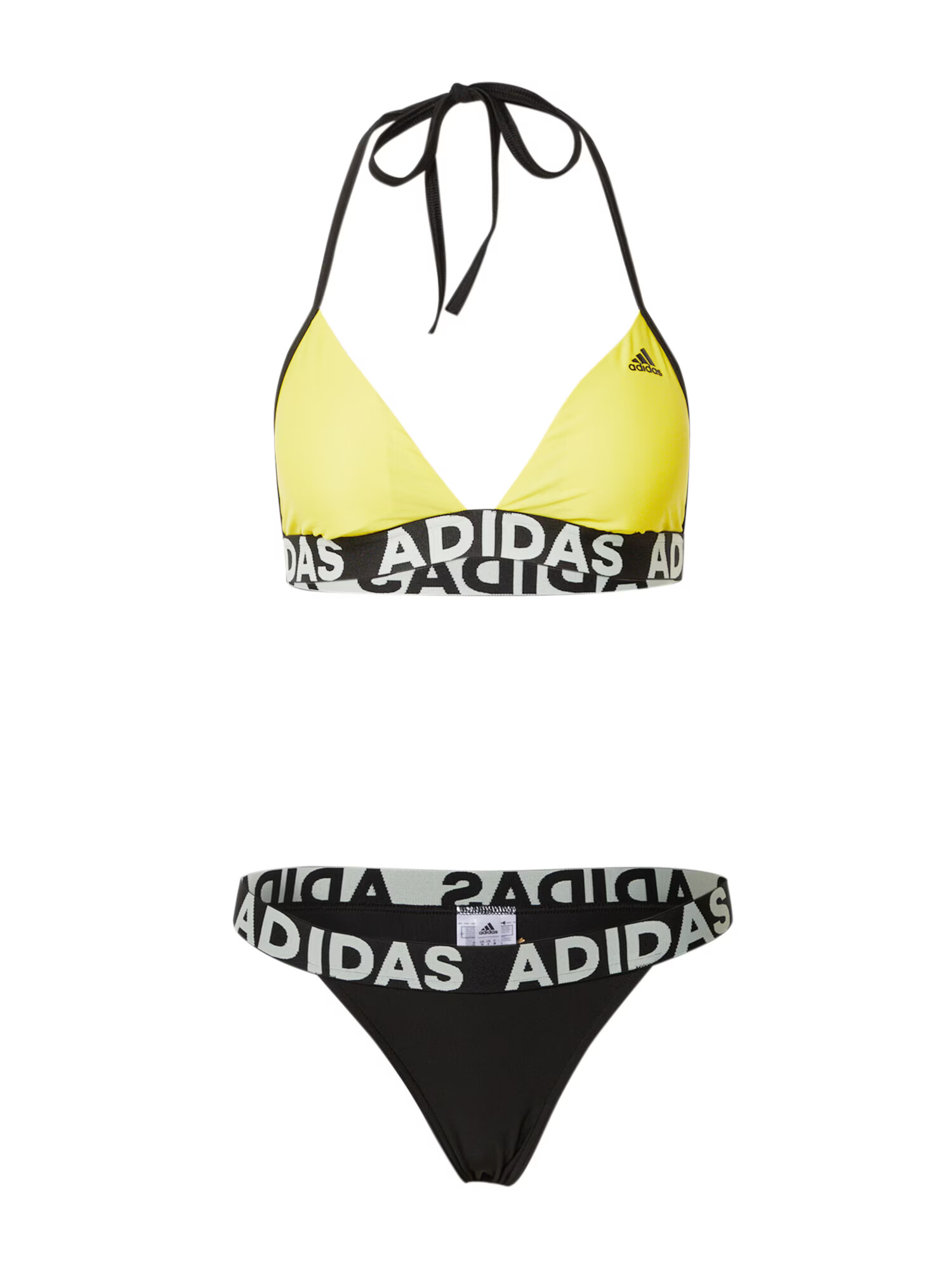 ADIDAS SPORTSWEAR Športové bikiny horčicová / čierna / biela - Pepit.sk