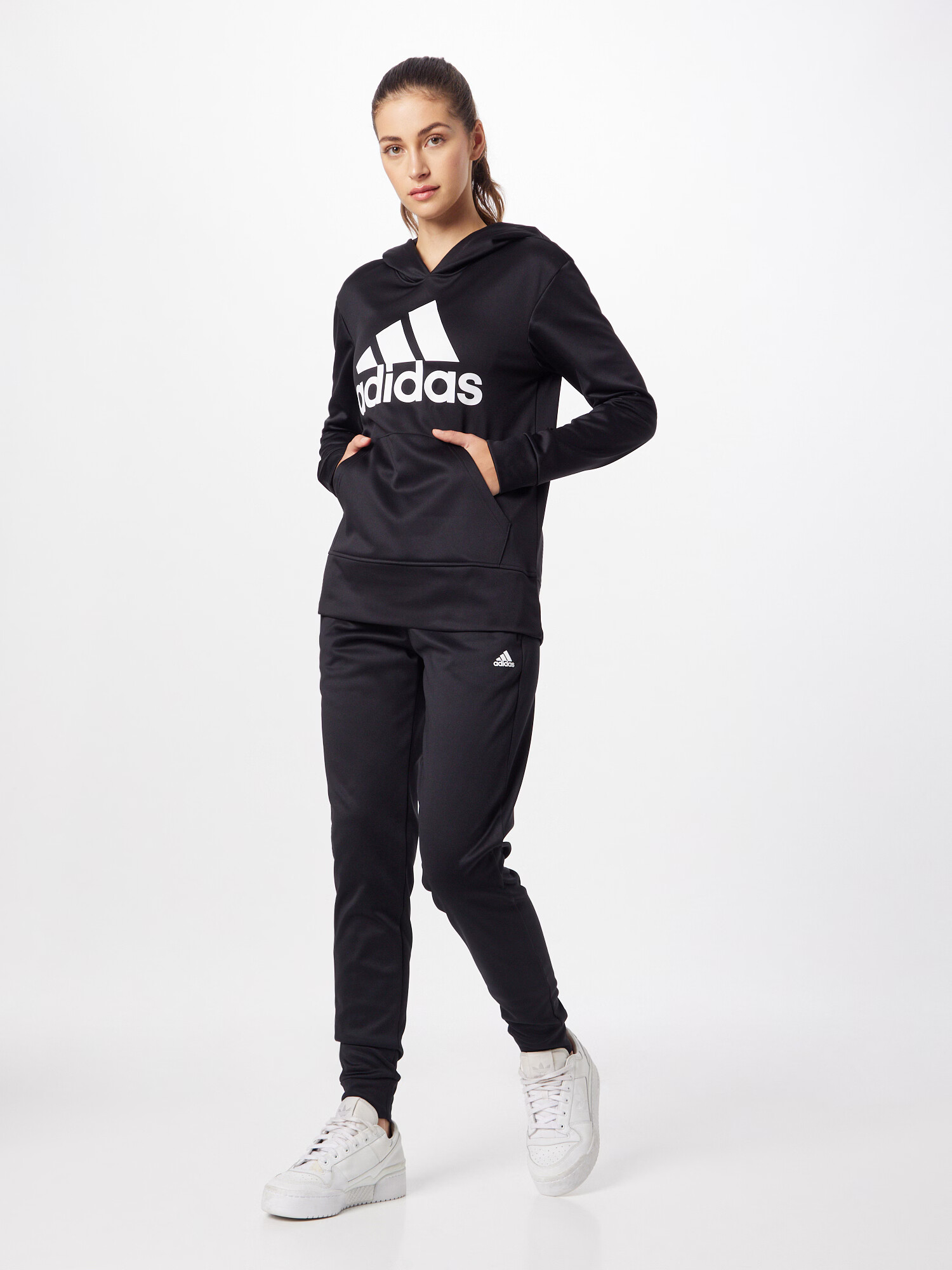 ADIDAS SPORTSWEAR Športové nohavice 'Tiro ' čierna / biela - Pepit.sk