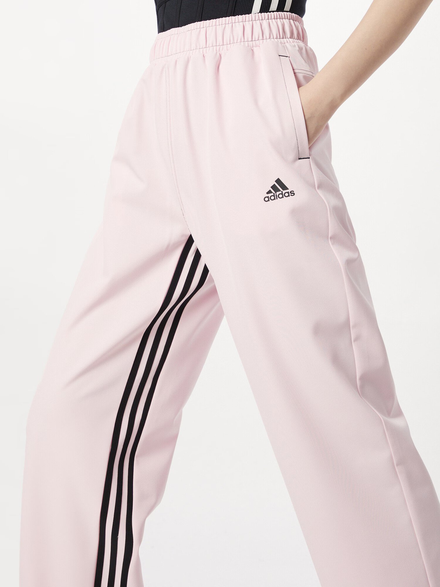 ADIDAS SPORTSWEAR Športové nohavice 'Dance 3-Stripes ' ružová / čierna - Pepit.sk