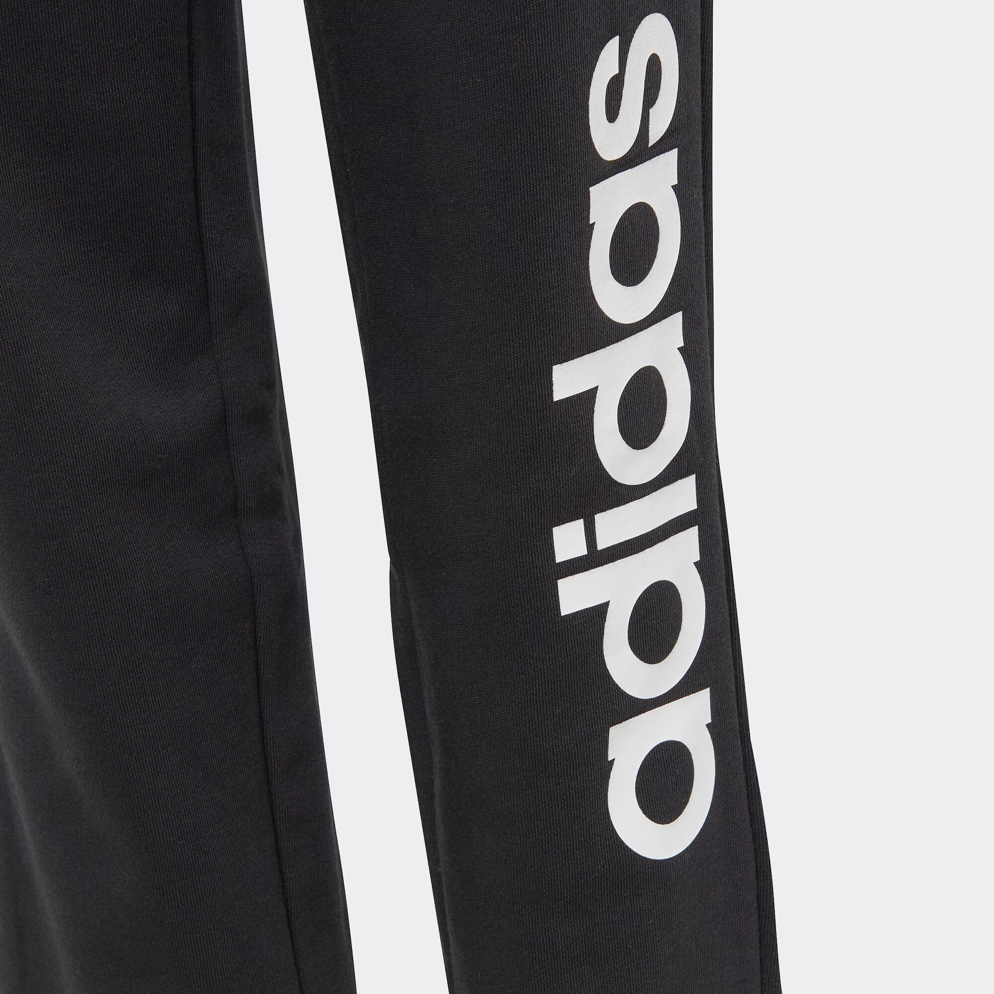 ADIDAS SPORTSWEAR Športové nohavice 'Essentials Linear Logo' čierna / biela - Pepit.sk