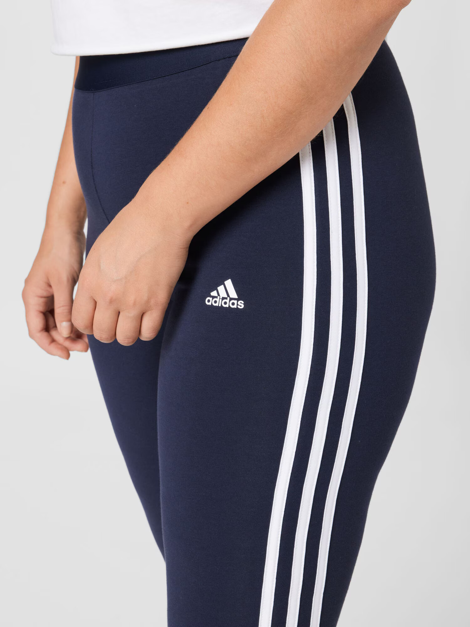 ADIDAS SPORTSWEAR Športové nohavice námornícka modrá / biela - Pepit.sk