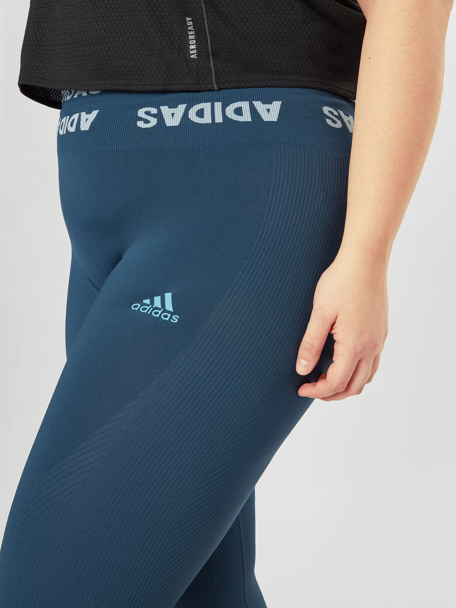 ADIDAS SPORTSWEAR Športové nohavice námornícka modrá / svetlomodrá - Pepit.sk