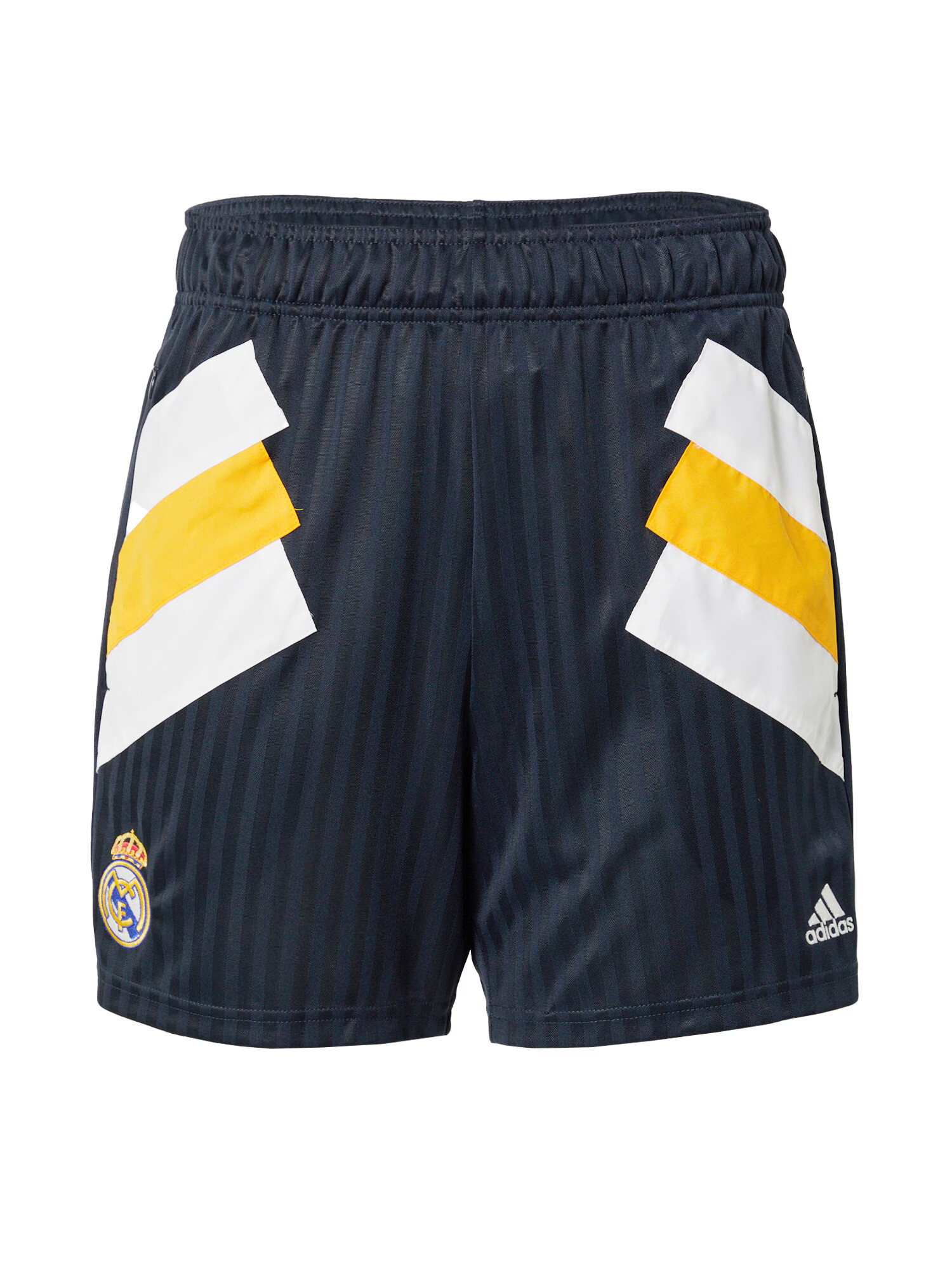 ADIDAS SPORTSWEAR Športové nohavice 'Real Madrid' námornícka modrá / tmavomodrá / žltá / biela - Pepit.sk