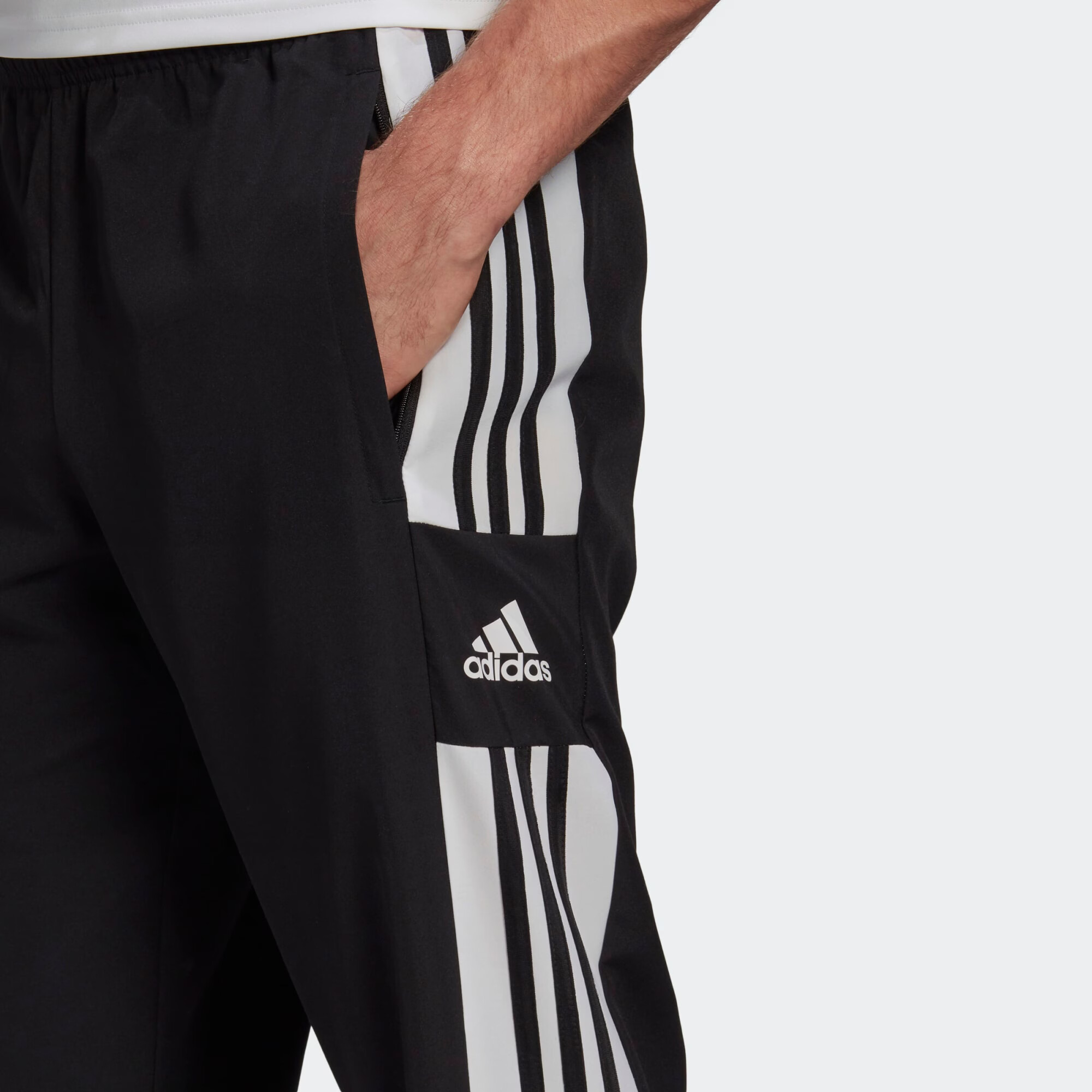 ADIDAS SPORTSWEAR Športové nohavice 'Squadra 21' čierna / biela - Pepit.sk