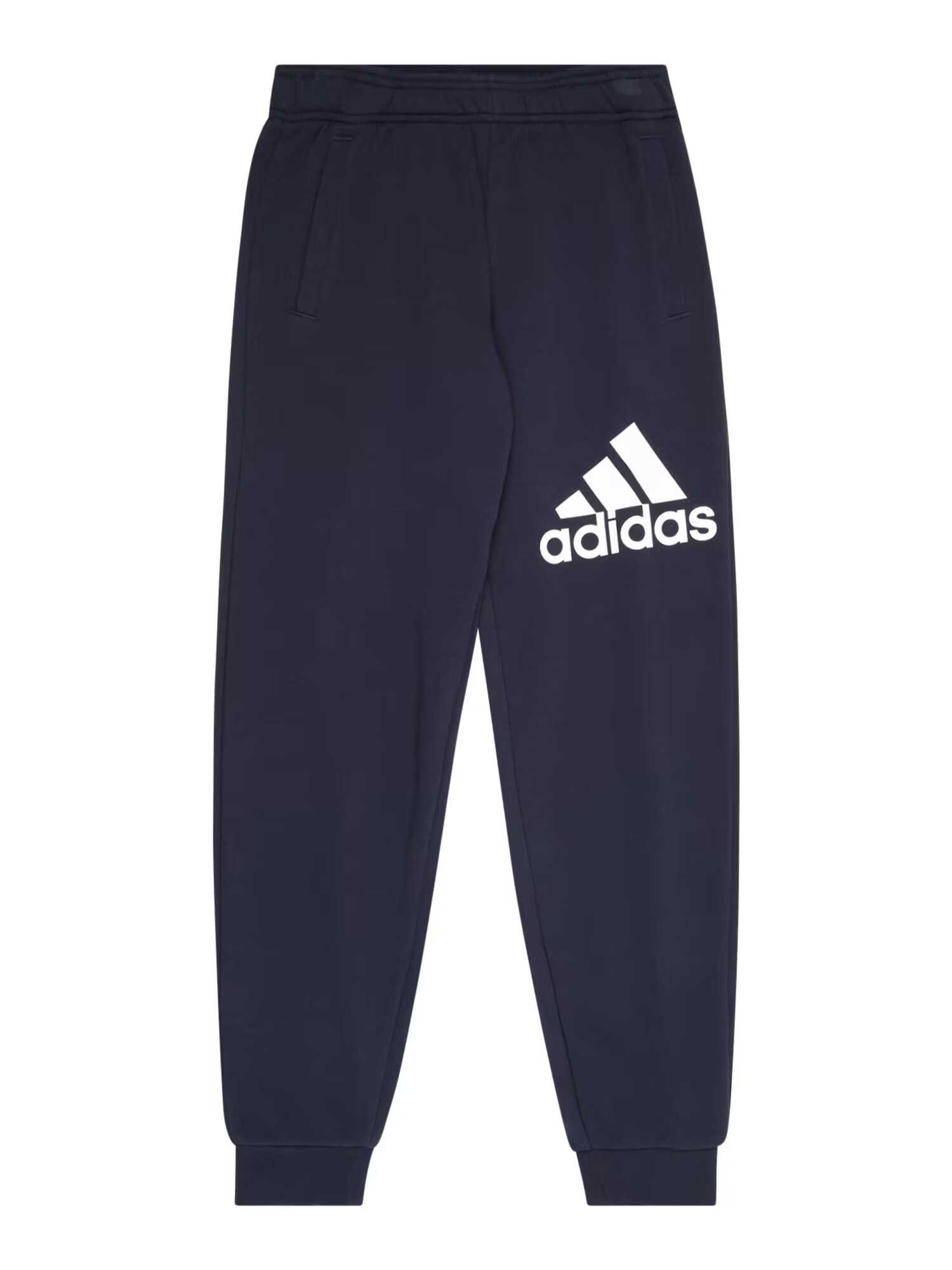 ADIDAS SPORTSWEAR Športové nohavice 'Essentials' tmavomodrá / biela - Pepit.sk