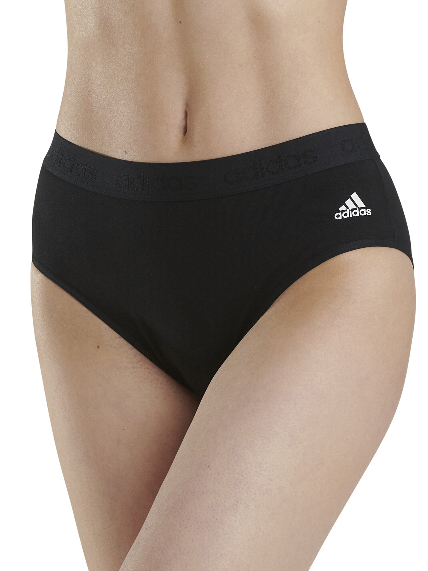 ADIDAS SPORTSWEAR Športové nohavičky ' Sport Solid Cotton ' čierna - Pepit.sk