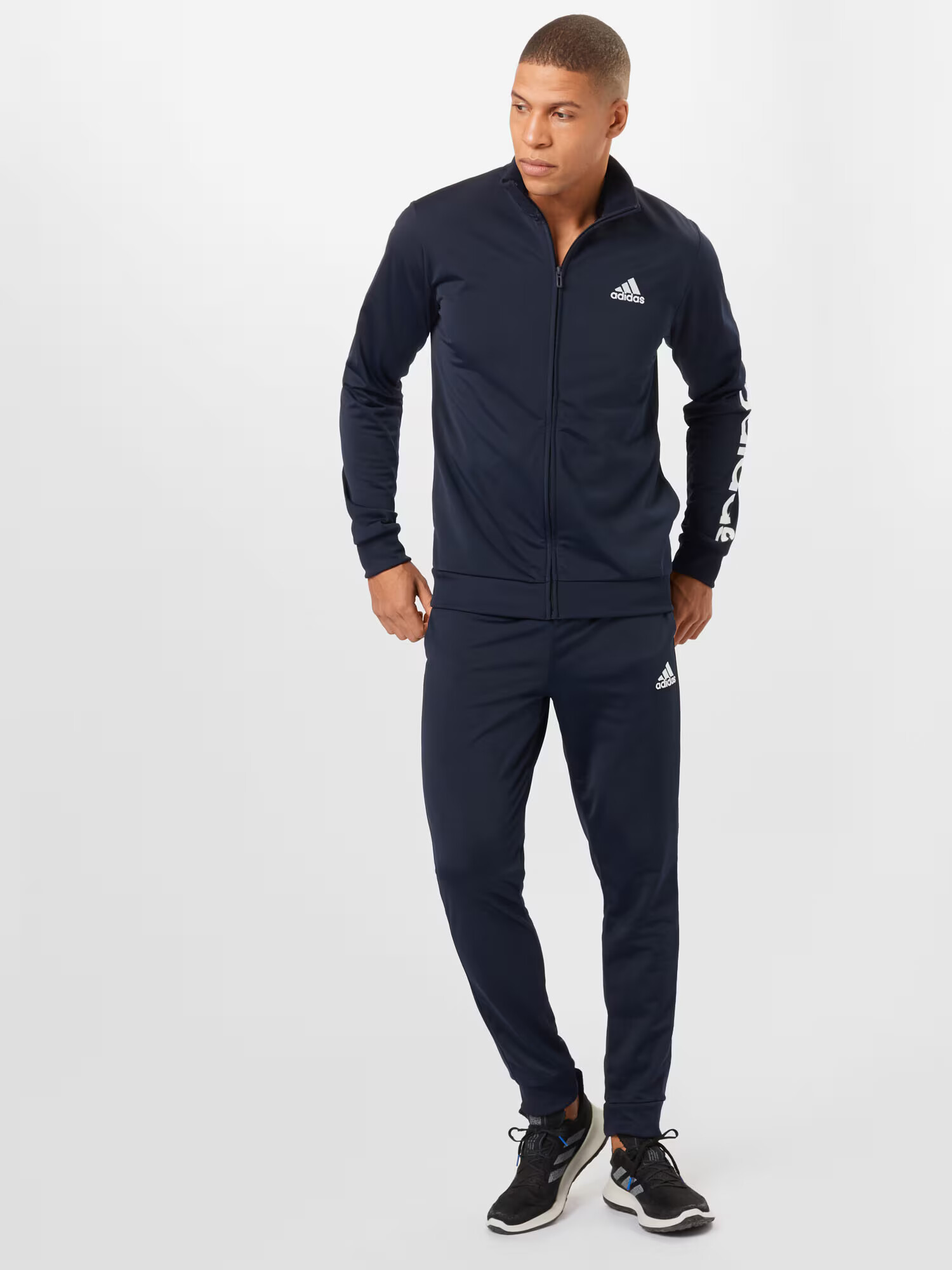 ADIDAS SPORTSWEAR Športový úbor tmavomodrá / biela - Pepit.sk