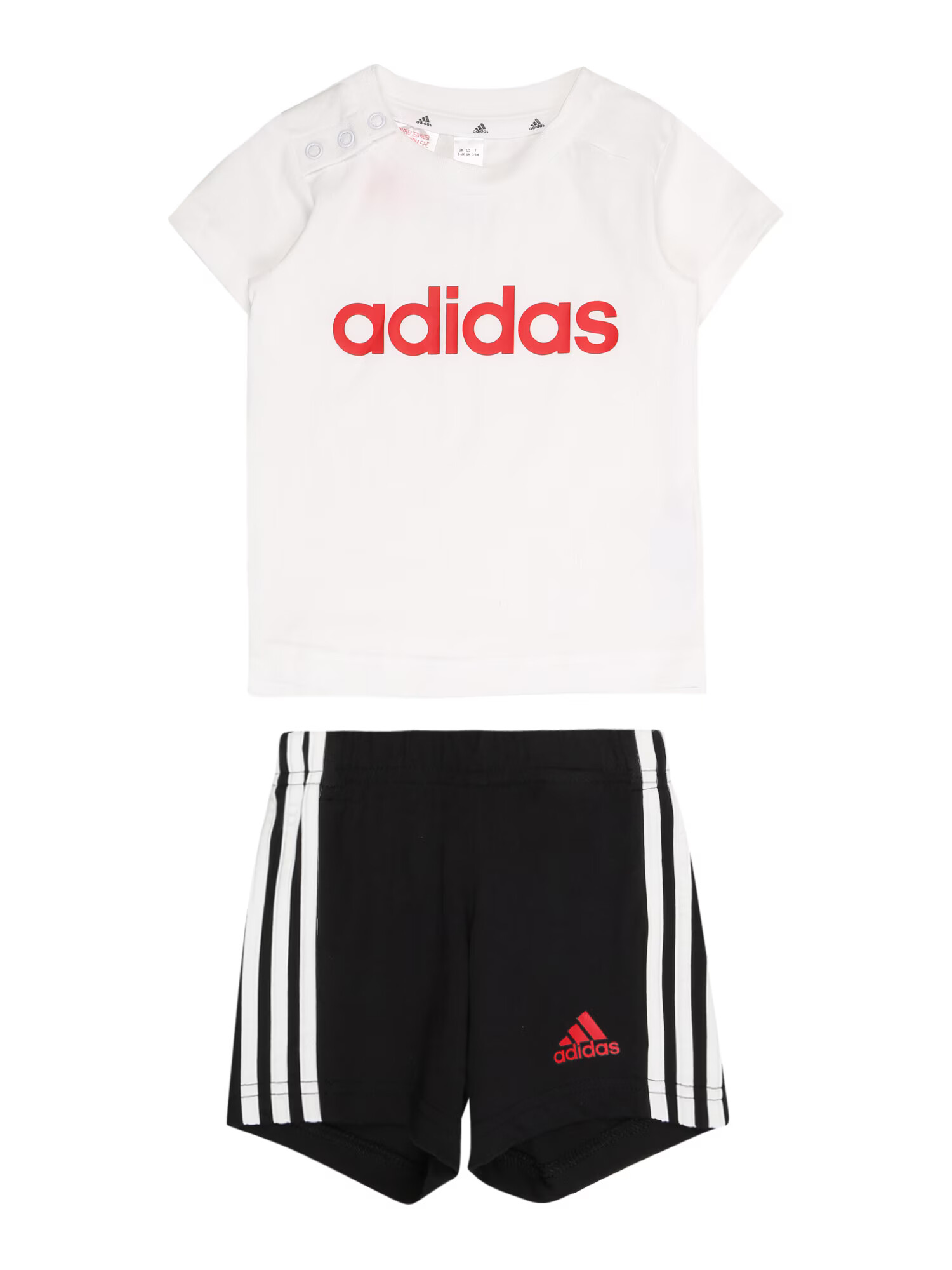 ADIDAS SPORTSWEAR Tréningový komplet červená / čierna / biela - Pepit.sk