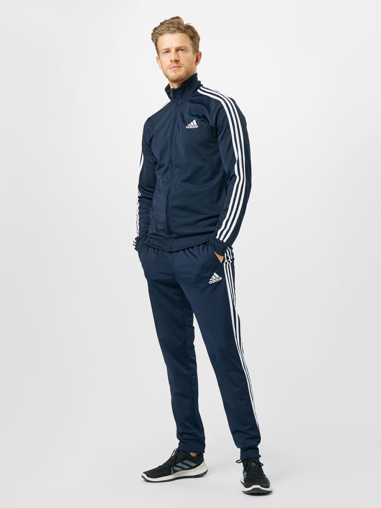 ADIDAS SPORTSWEAR Športový úbor 'M 3S TR TT TS' modrá - Pepit.sk