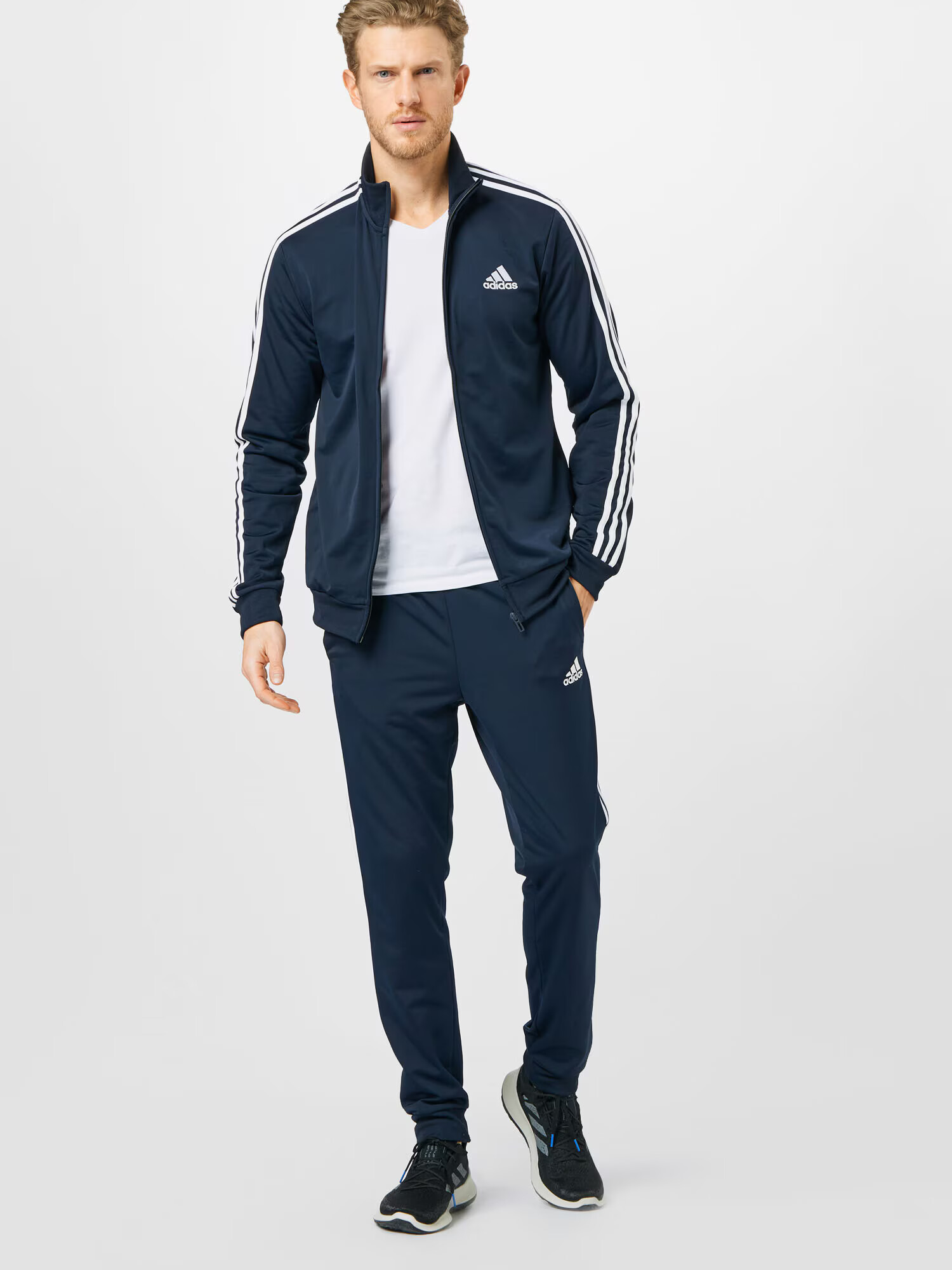 ADIDAS SPORTSWEAR Športový úbor 'M 3S TR TT TS' modrá - Pepit.sk