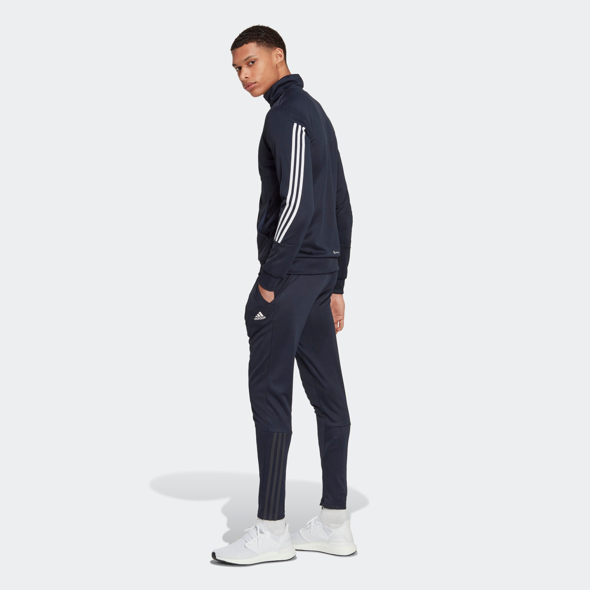 ADIDAS SPORTSWEAR Športový úbor námornícka modrá / sivá / biela - Pepit.sk