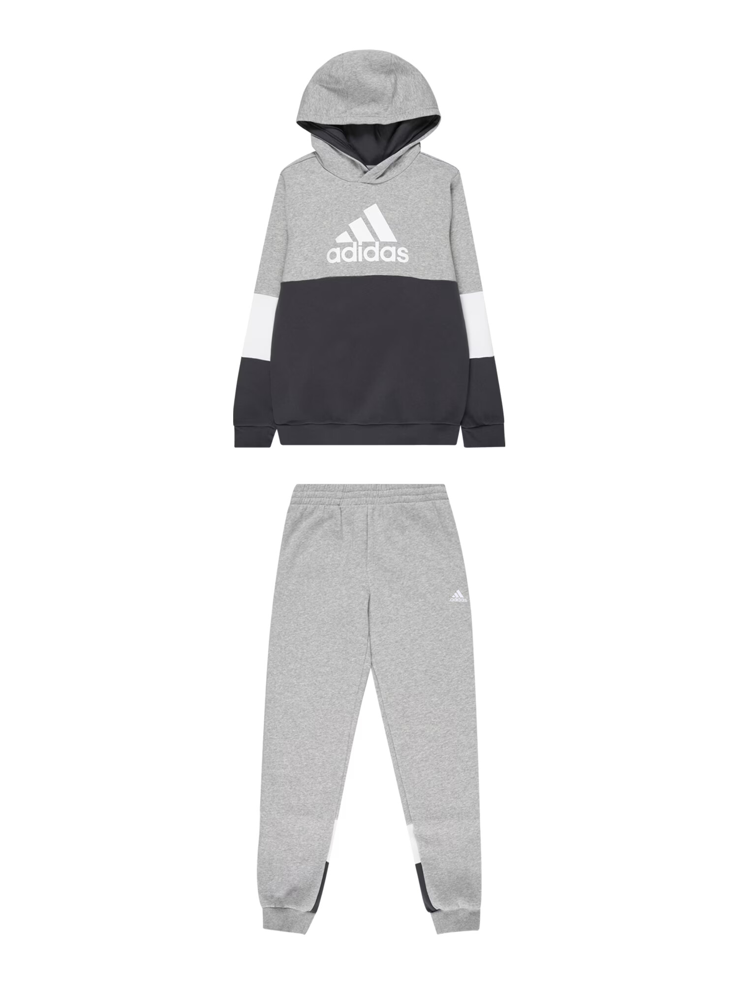 ADIDAS SPORTSWEAR Tréningový komplet sivá / čierna / biela - Pepit.sk