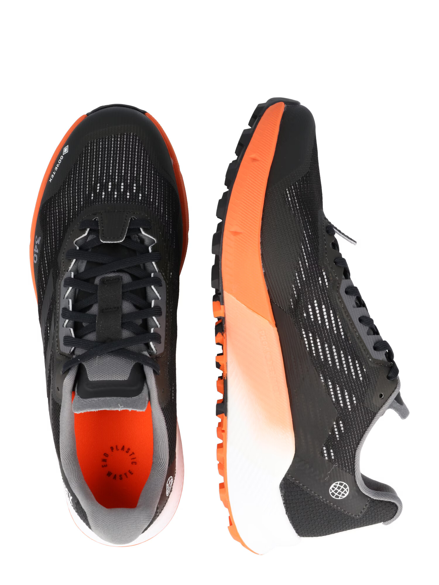 ADIDAS TERREX Bežecká obuv 'Agravic Flow 2.0' tmavosivá / oranžová / čierna / biela - Pepit.sk