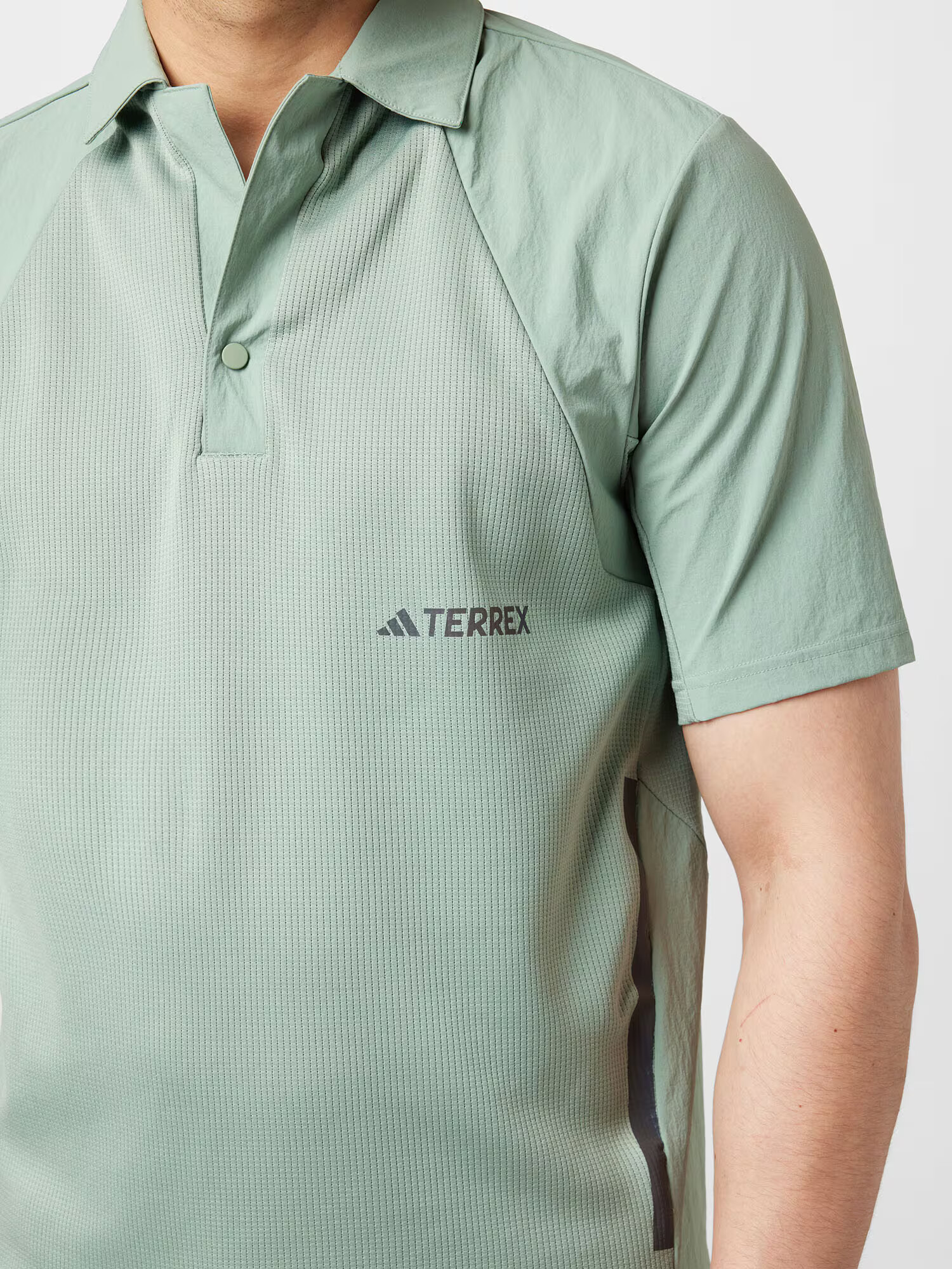 ADIDAS TERREX Funkčné tričko 'CAMPYX' námornícka modrá / pastelovo zelená / čierna - Pepit.sk