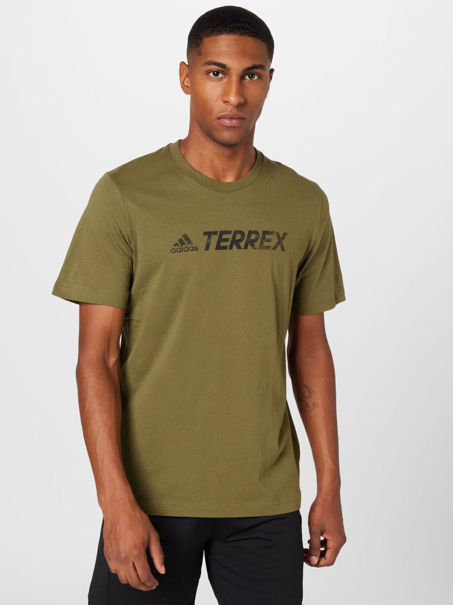 ADIDAS TERREX Funkčné tričko olivová / čierna - Pepit.sk