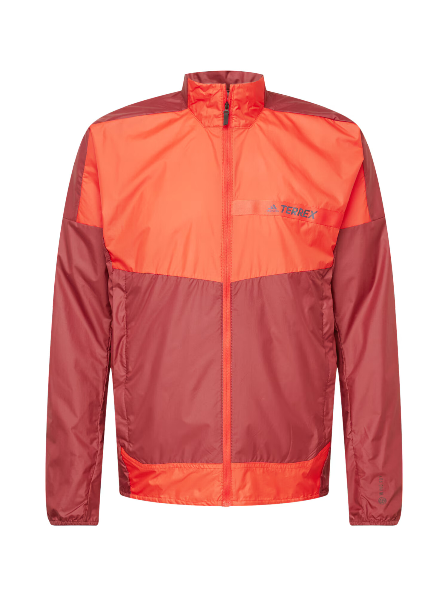 ADIDAS TERREX Outdoorová bunda bordová / oranžovo červená - Pepit.sk