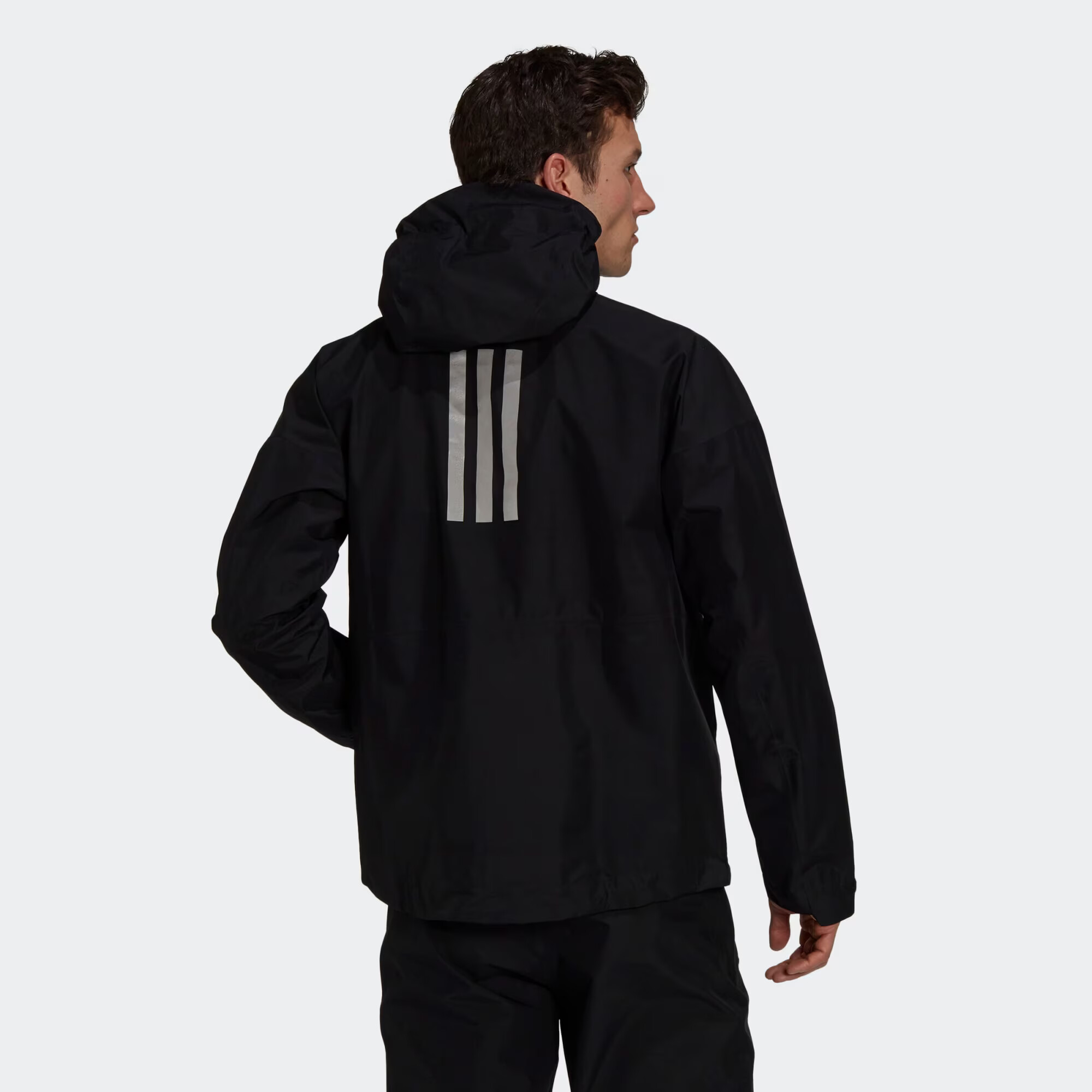 ADIDAS TERREX Outdoorová bunda čierna / biela - Pepit.sk