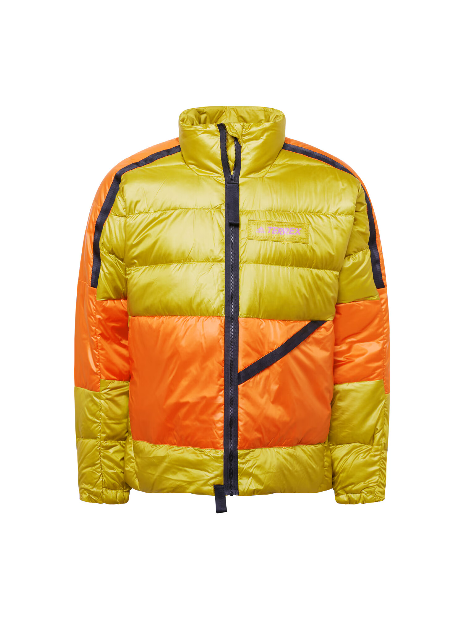 ADIDAS TERREX Outdoorová bunda olivová / fialová / červená / čierna - Pepit.sk