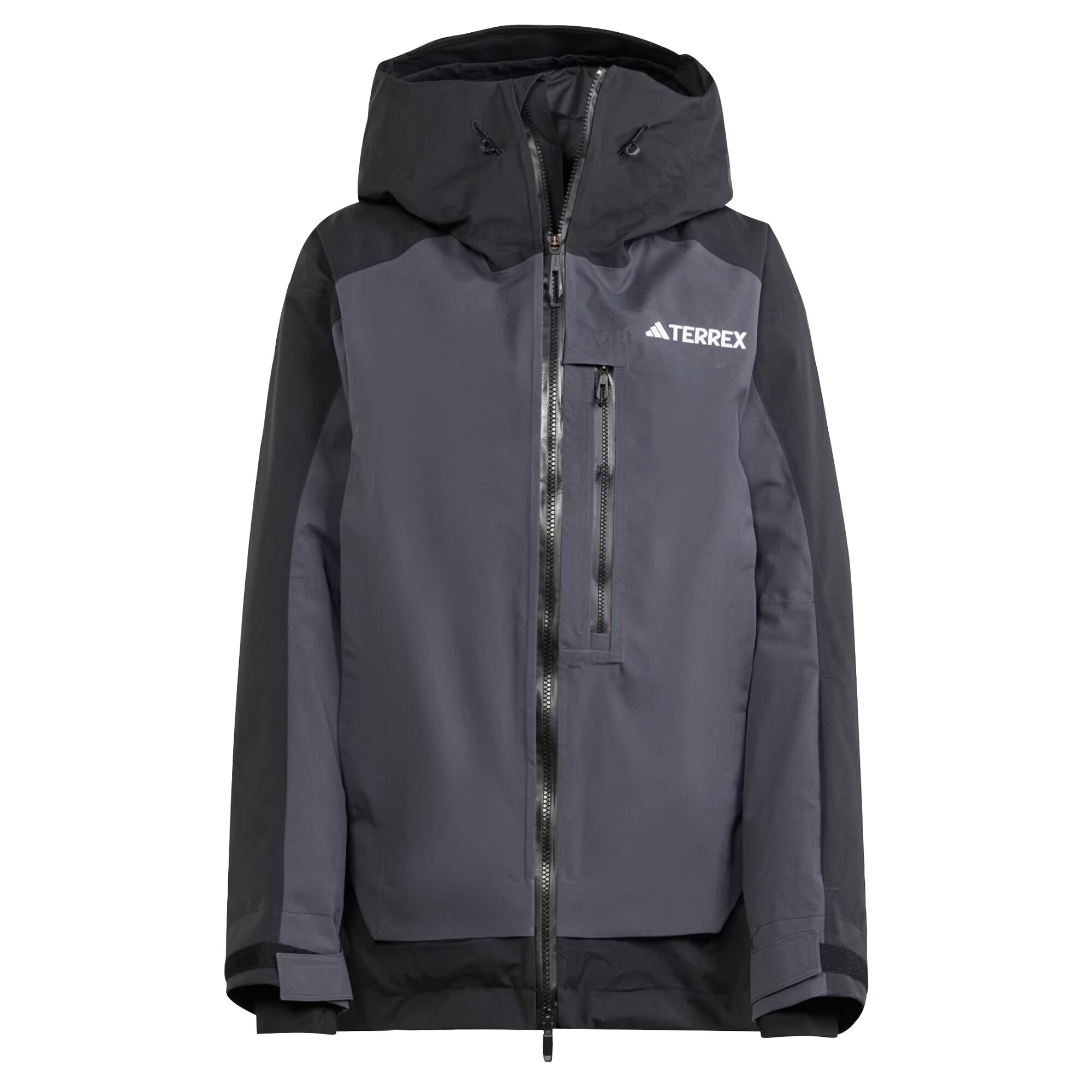 ADIDAS TERREX Outdoorová bunda 'Xperior 2L Insulated Rain.Rdy' sivá / čierna - Pepit.sk