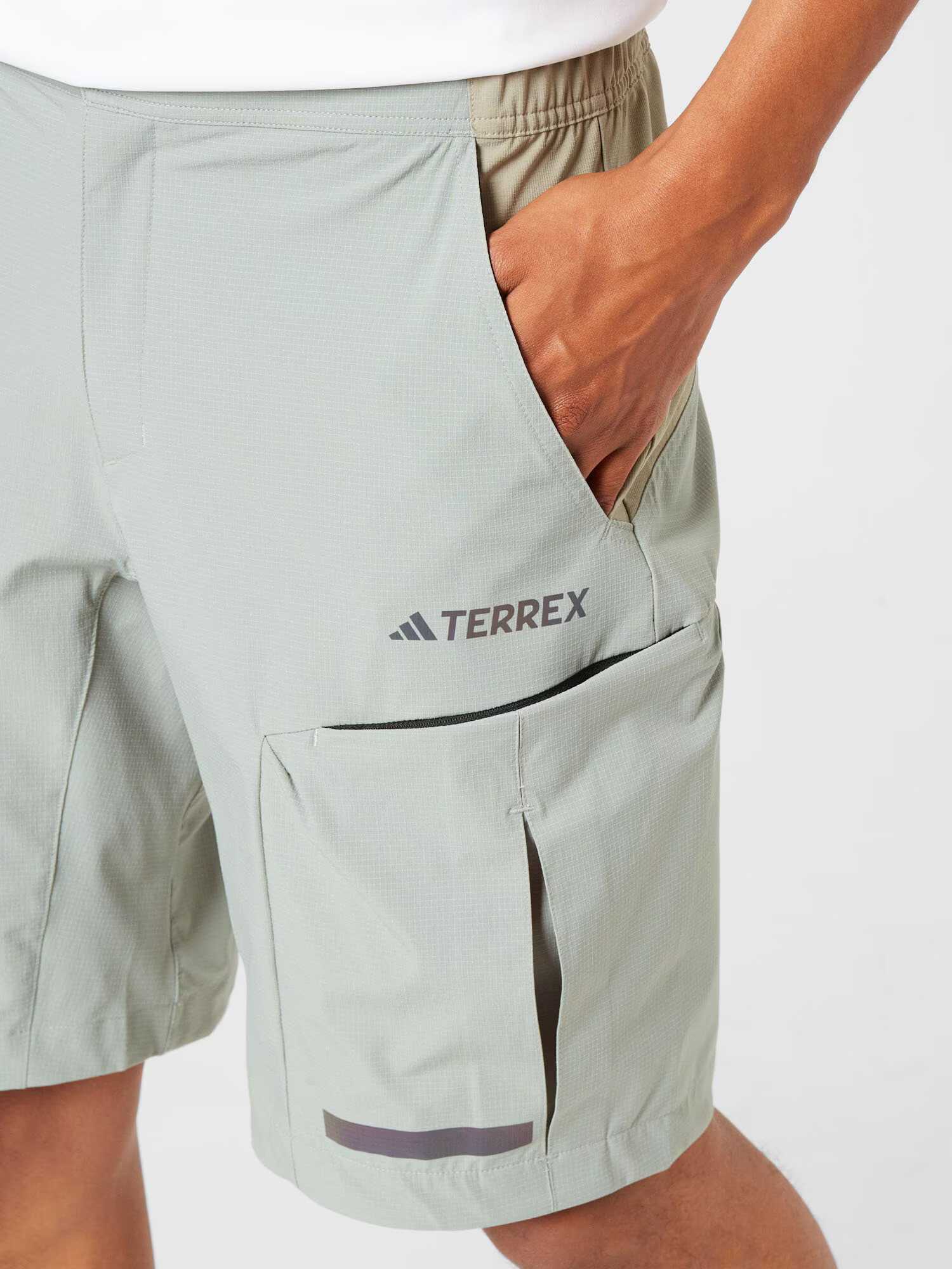 ADIDAS TERREX Outdoorové nohavice 'CAMPYX' béžová / dymovo šedá / tmavosivá - Pepit.sk