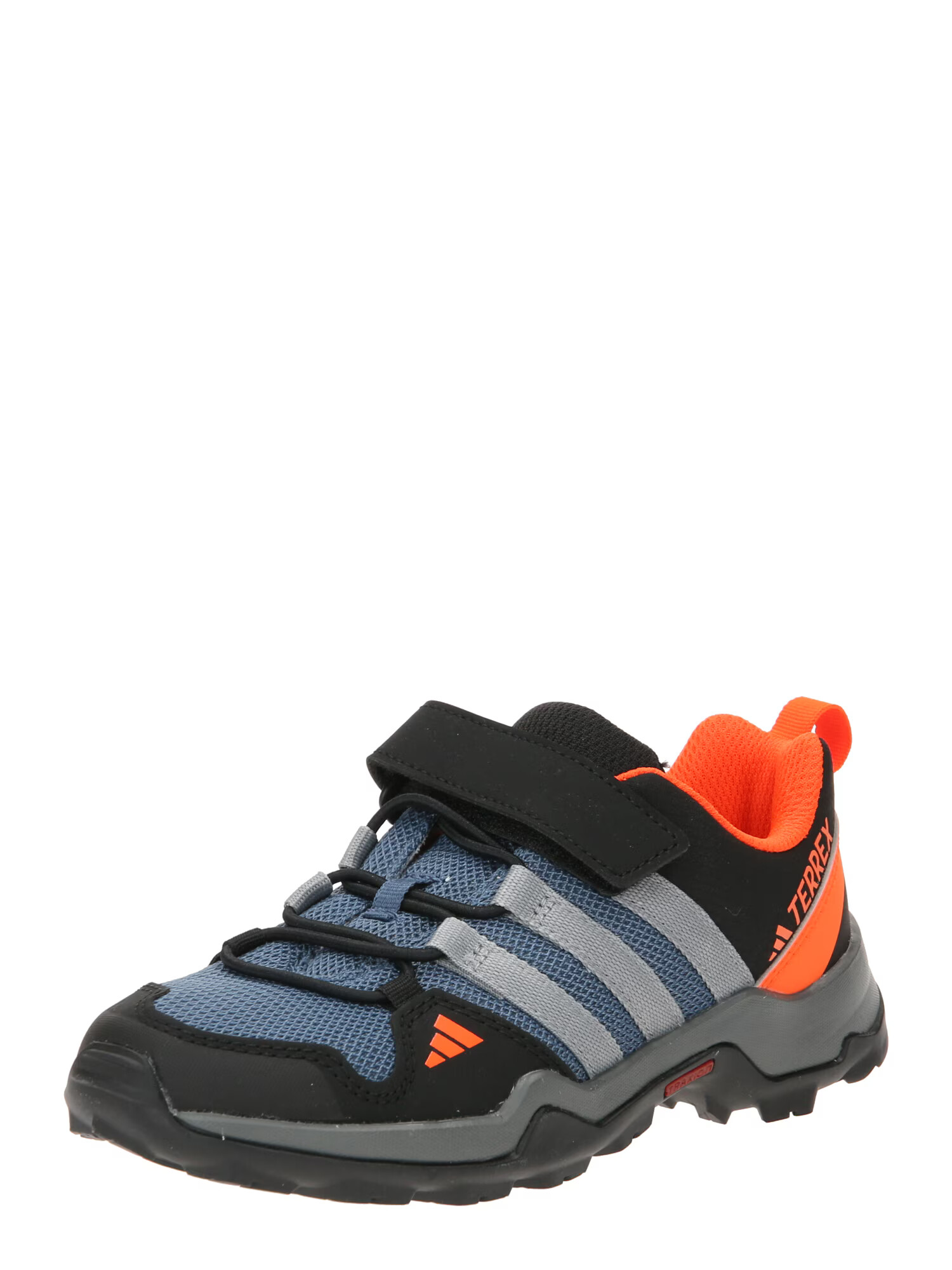 ADIDAS TERREX Poltopánky 'Ax2R Hook-And-Loop' modrosivá / svetlosivá / tmavooranžová / čierna - Pepit.sk