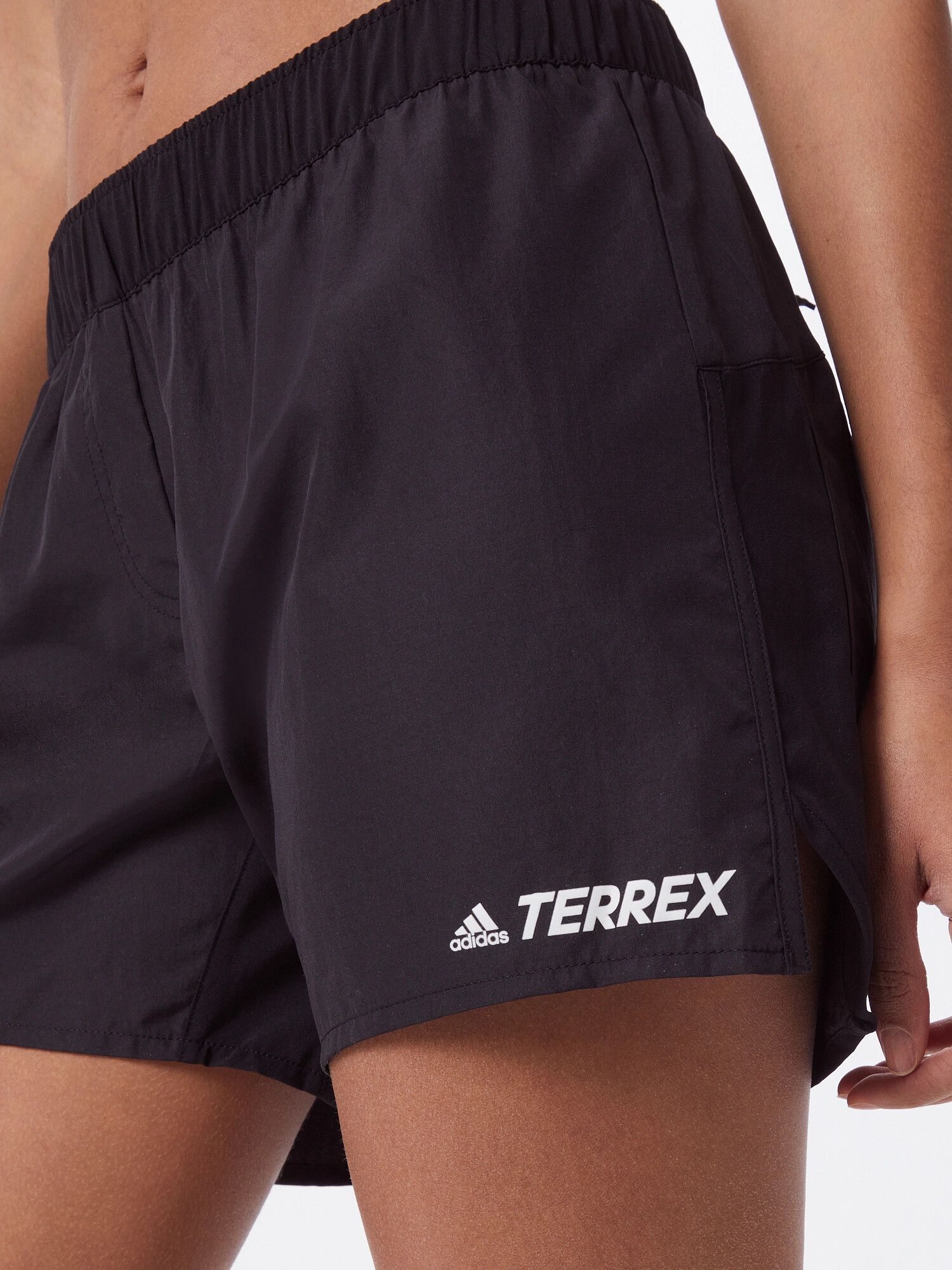 ADIDAS TERREX Športové nohavice čierna / biela - Pepit.sk