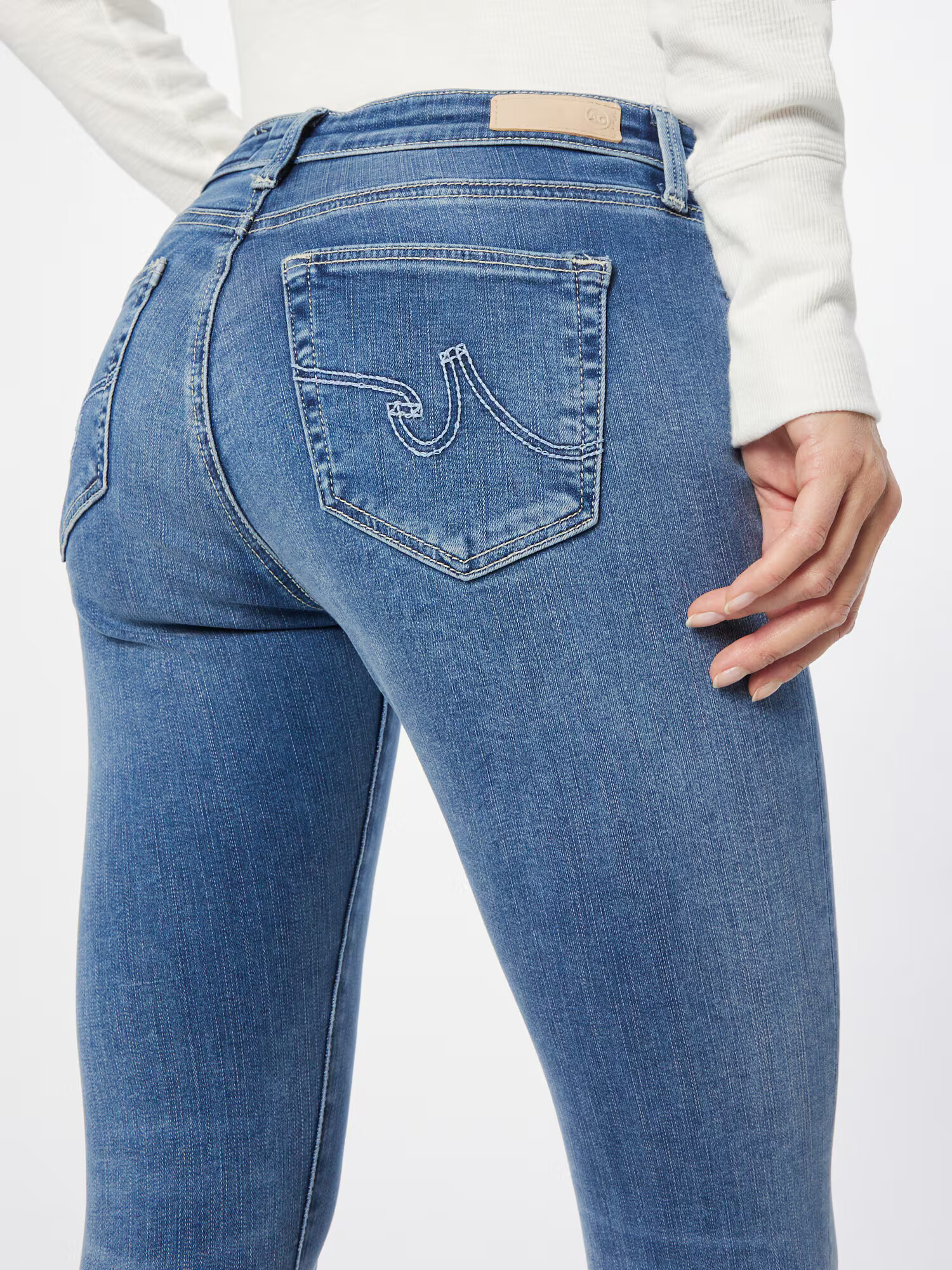 AG Jeans Džínsy modrá denim - Pepit.sk