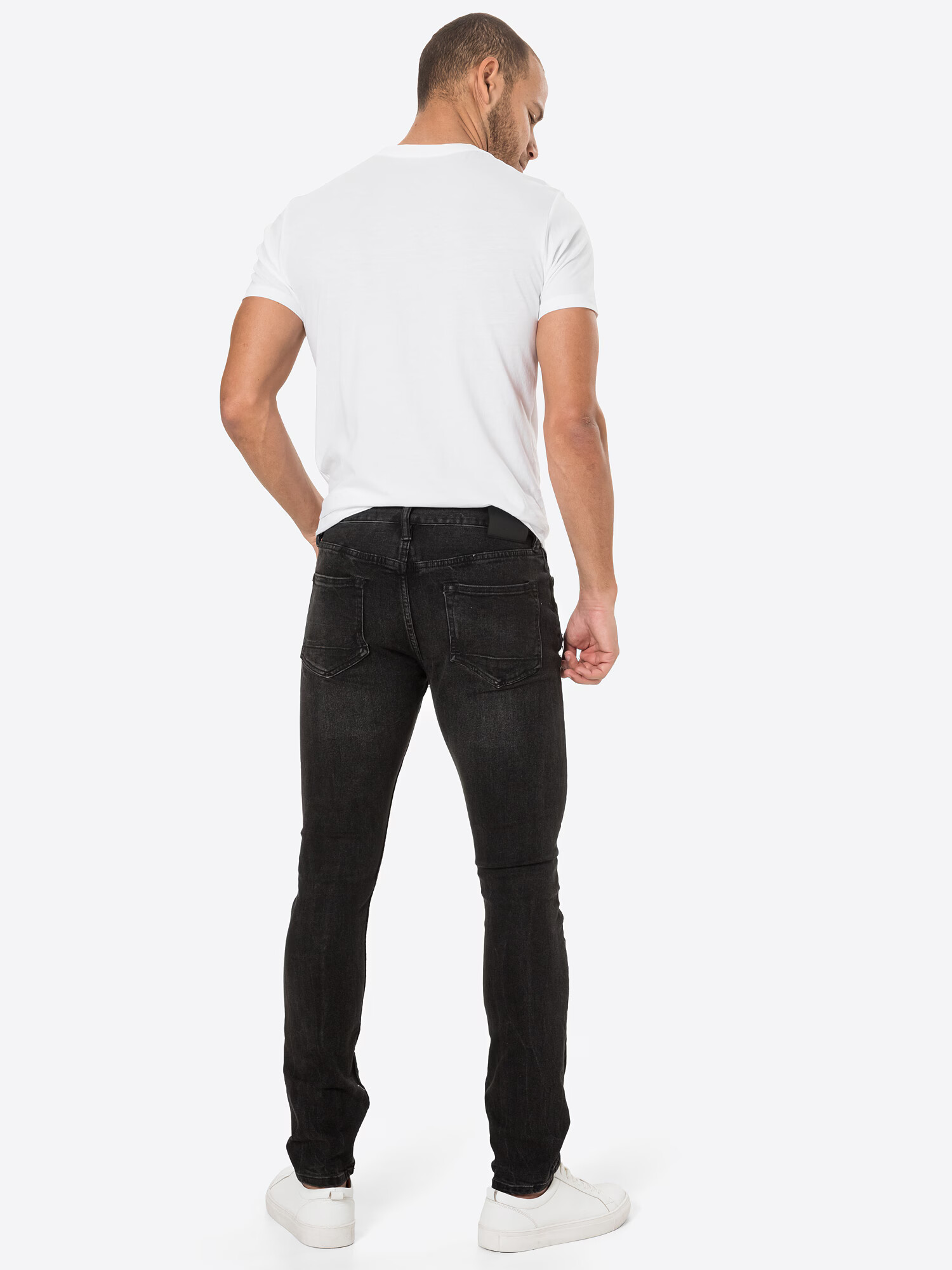 AllSaints Džínsy čierny denim - Pepit.sk