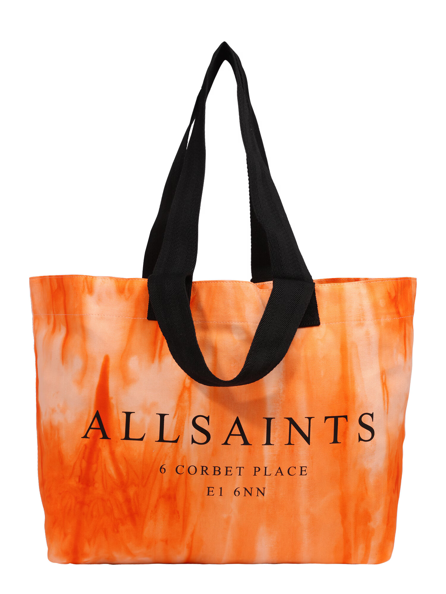 AllSaints Shopper oranžová / čierna - Pepit.sk