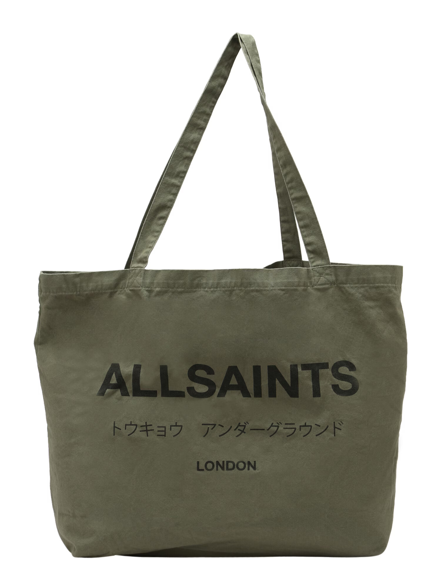 AllSaints Shopper 'UNDERGROUND' kaki / čierna - Pepit.sk