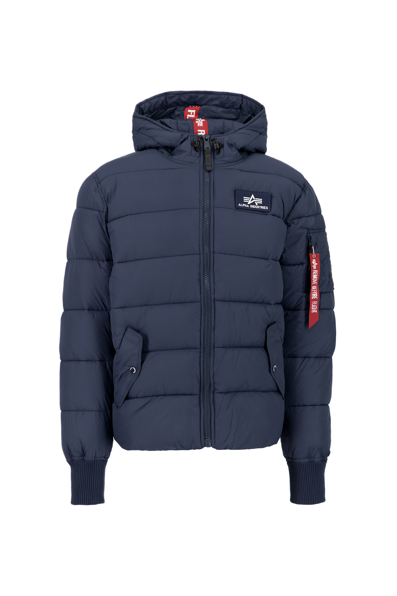 ALPHA INDUSTRIES Funkčná bunda námornícka modrá / červená / biela - Pepit.sk