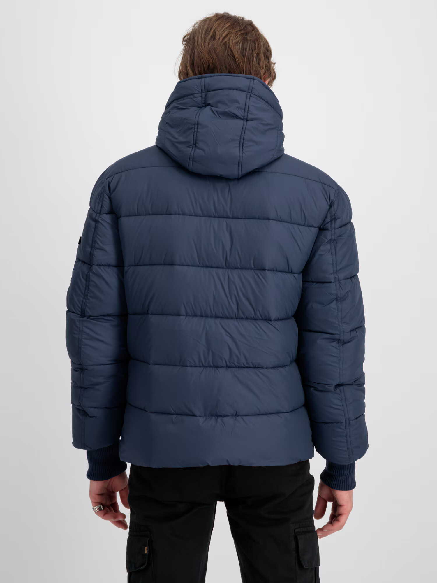 ALPHA INDUSTRIES Funkčná bunda námornícka modrá / červená / biela - Pepit.sk