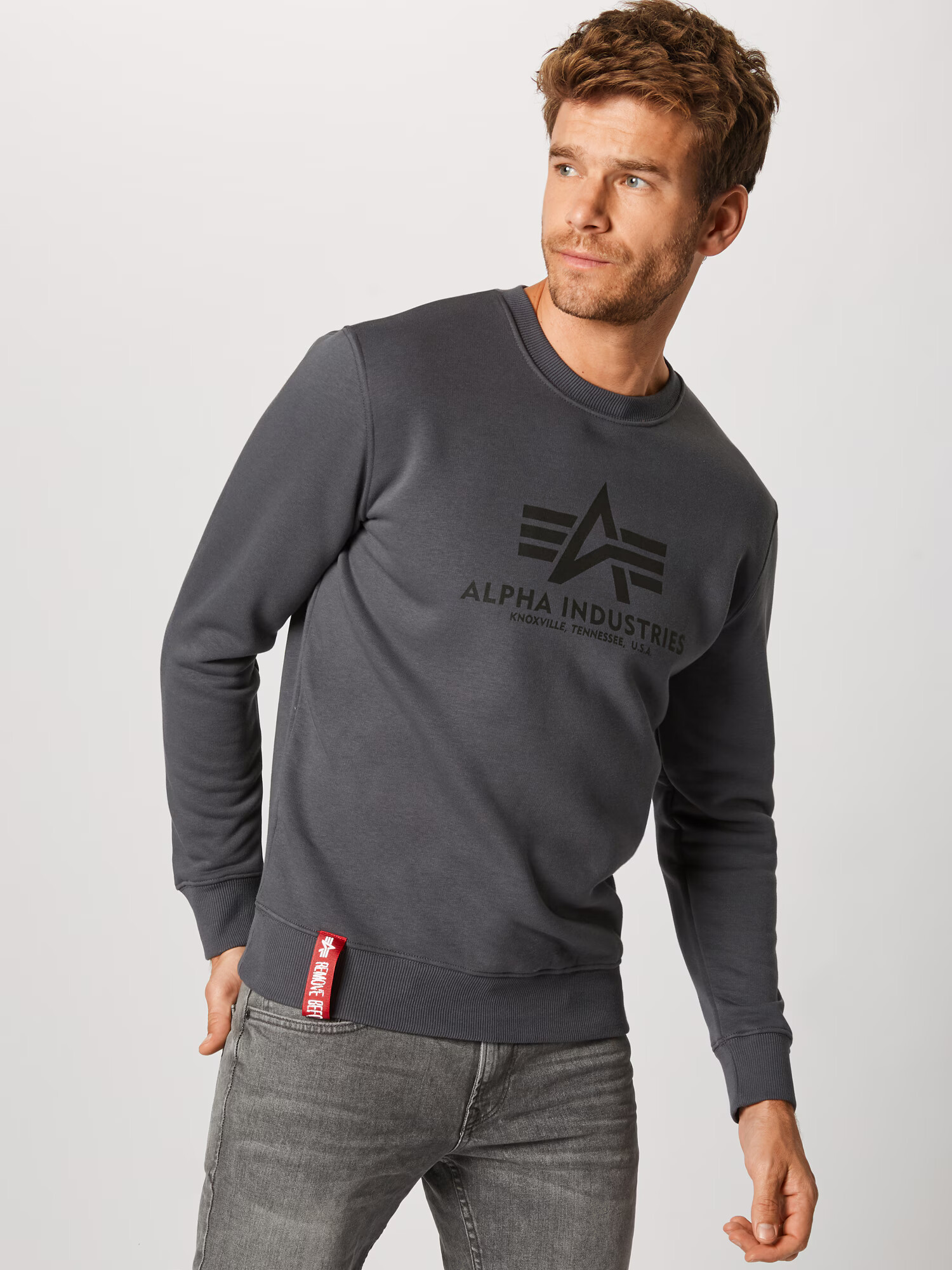 ALPHA INDUSTRIES Mikina antracitová / tmavosivá - Pepit.sk